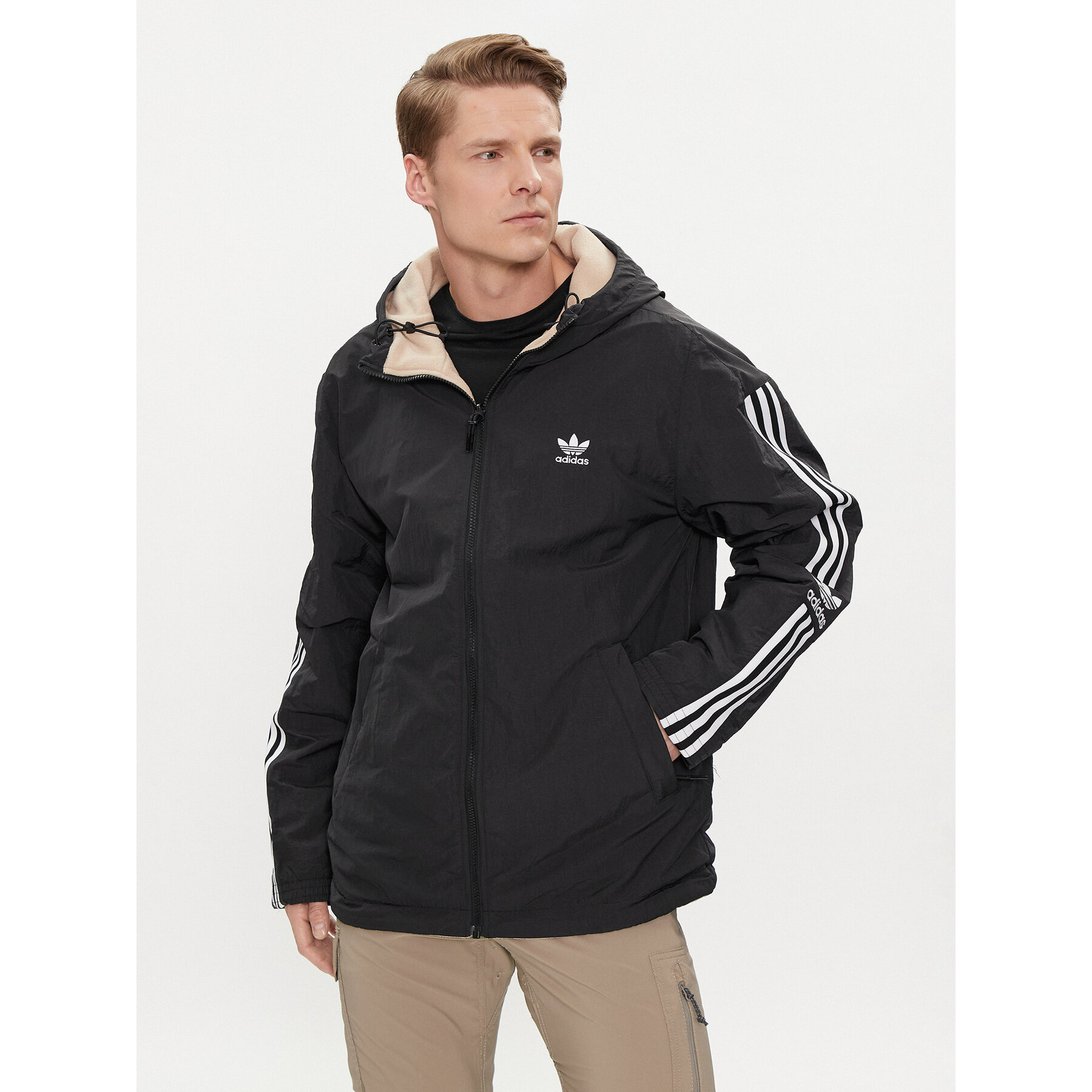 adidas Übergangsjacke Reversible Polar Fleece HL9186 Bunt Regular Fit