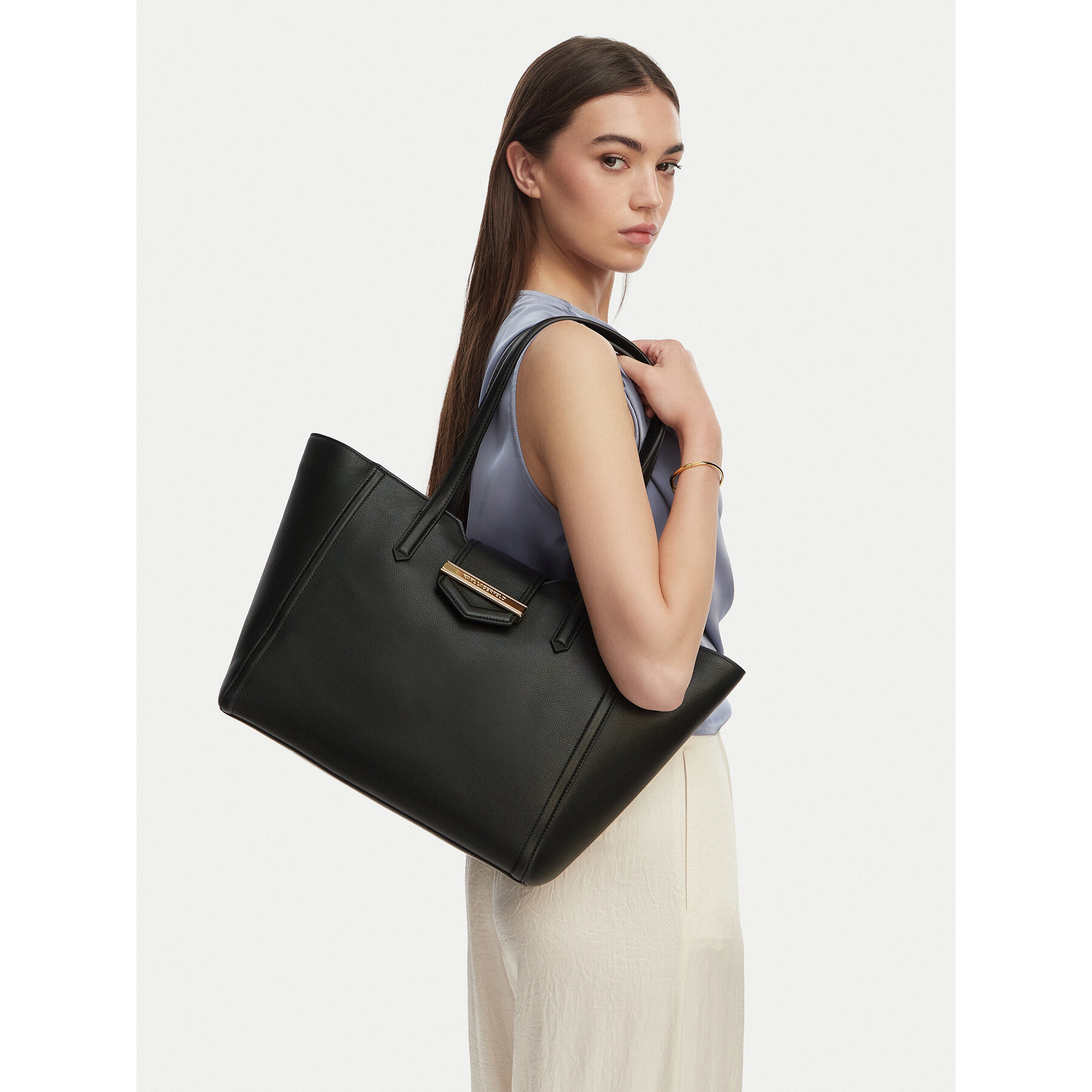 Τσάντα KARL LAGERFELD K/Nova B2W30097 Μαύρο