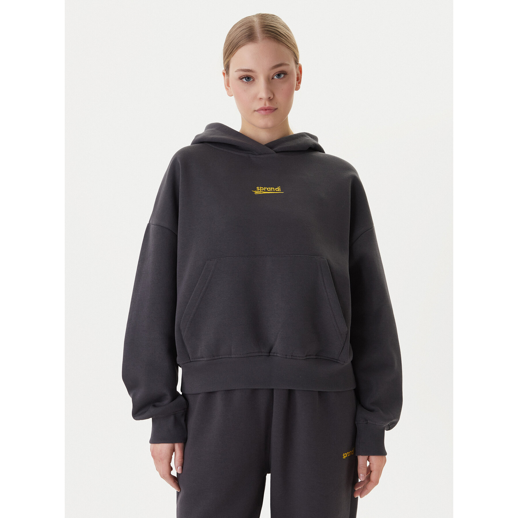 Sprandi Sweatshirt W126-SILSS-1002-43X Grau Regular Fit