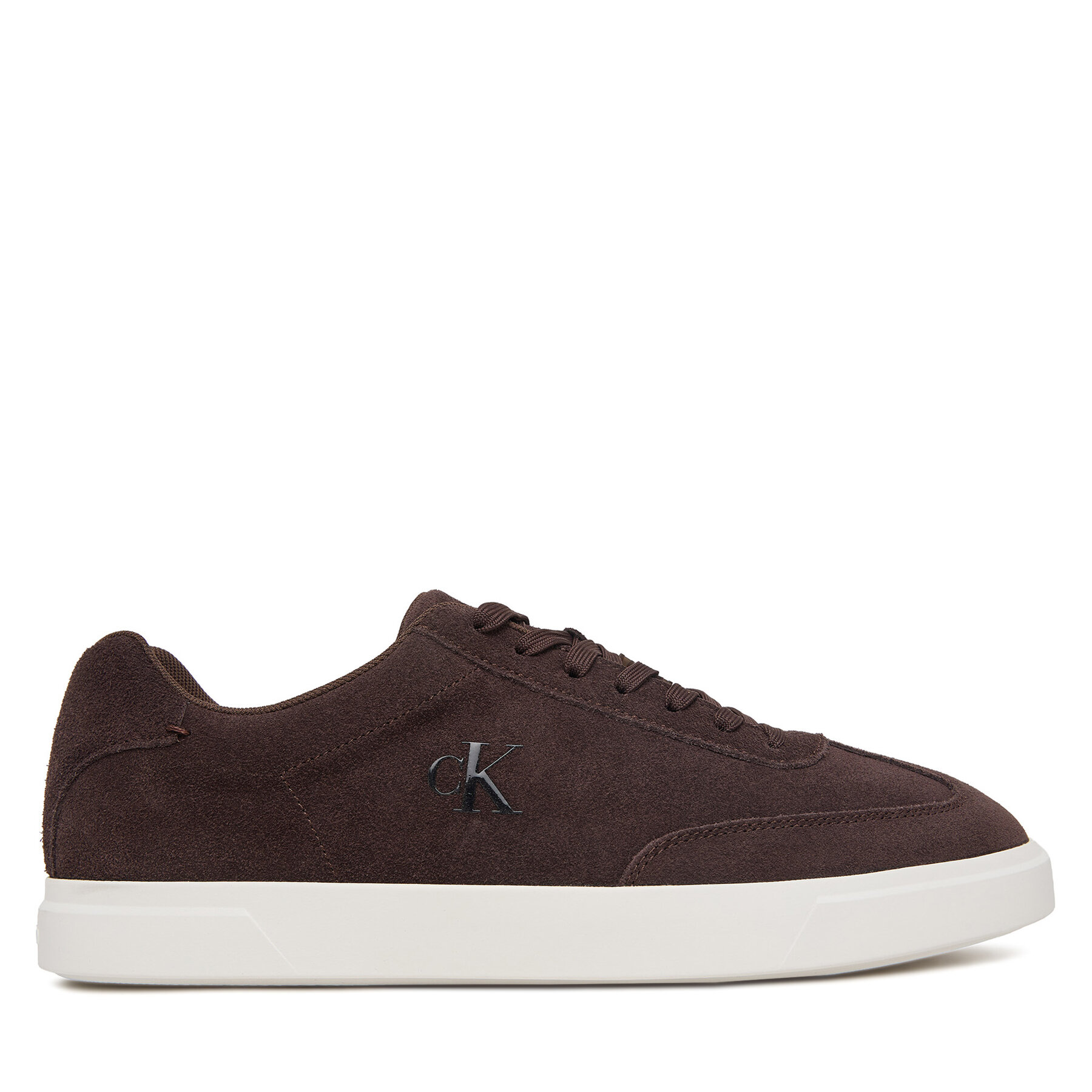 Sneakersy Calvin Klein Low Prof Cupsole Wt Su HM0HM02201 Hnedá