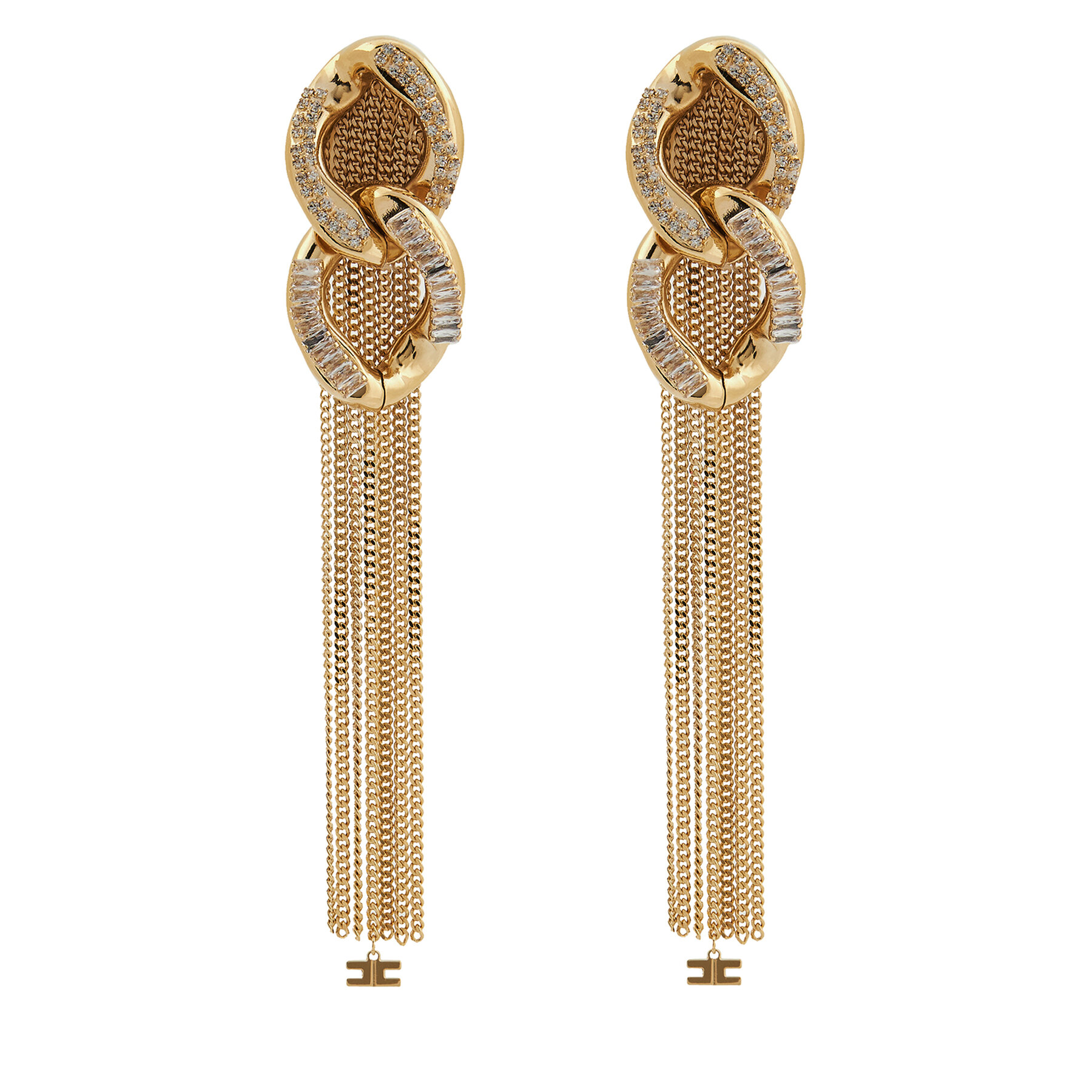 Pendientes de clip Elisabetta Franchi OR-06-B47E2-V300 Oro