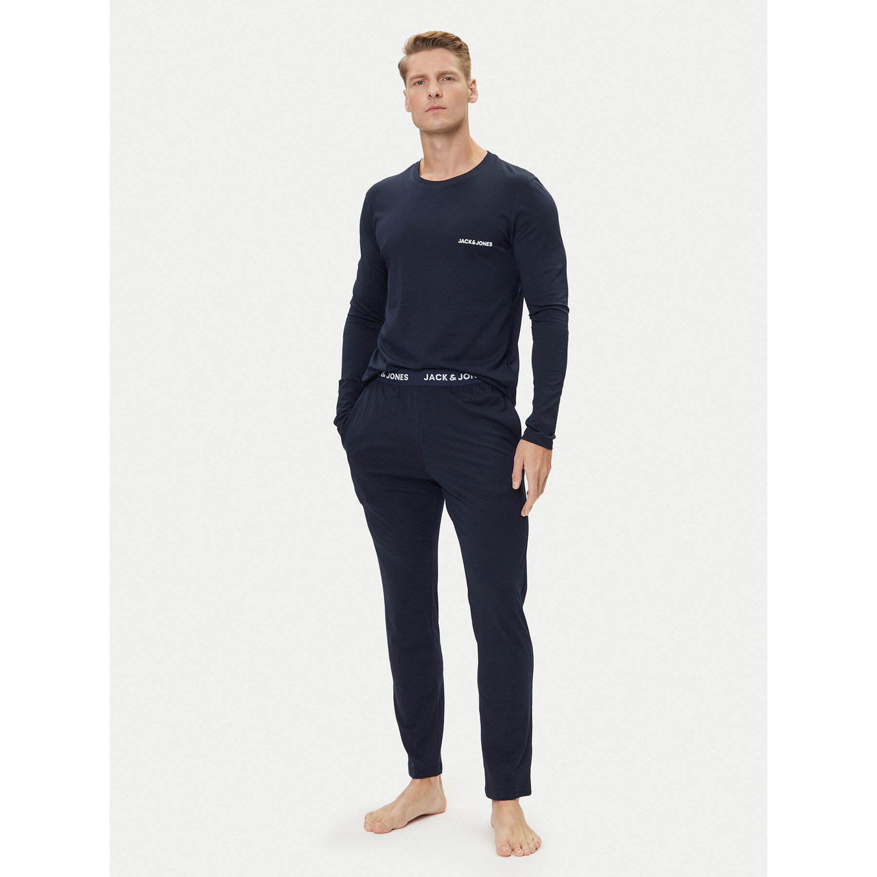 Jack & Jones Jack & Jones Πιτζάμα Everest 12273632 Σκούρο μπλε Standard Fit