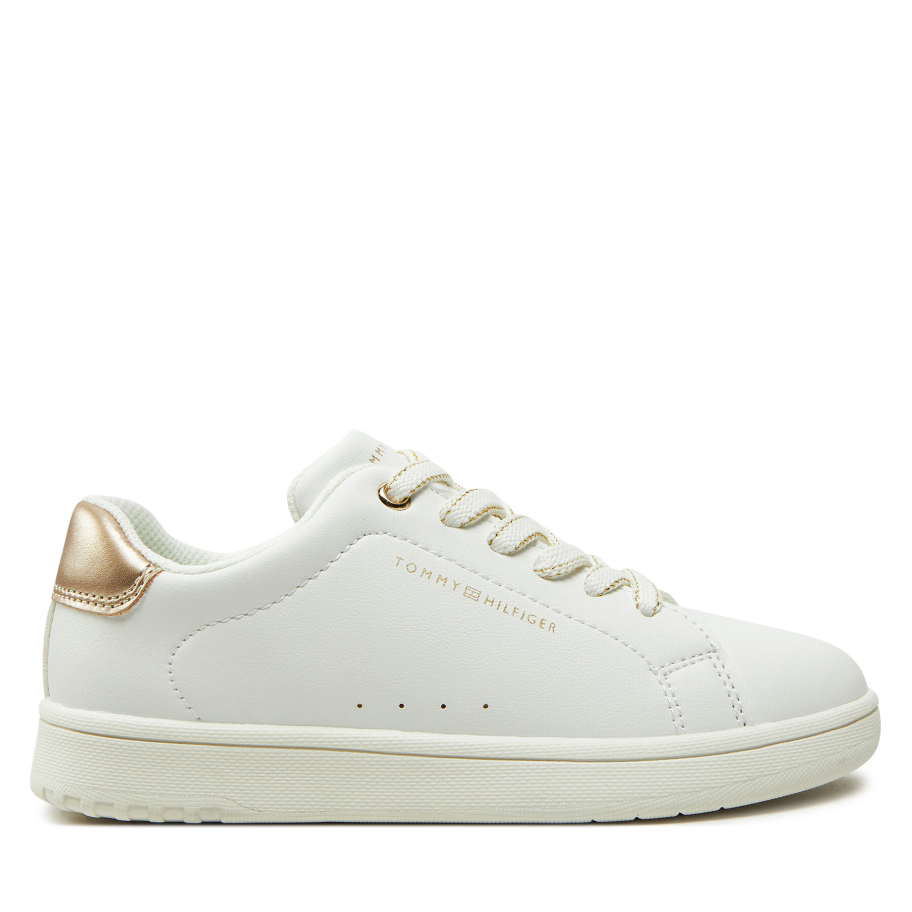 Sneakersy Tommy Hilfiger Low Cut Lace-Up Sneaker T3A9-33736-1355 M Biela