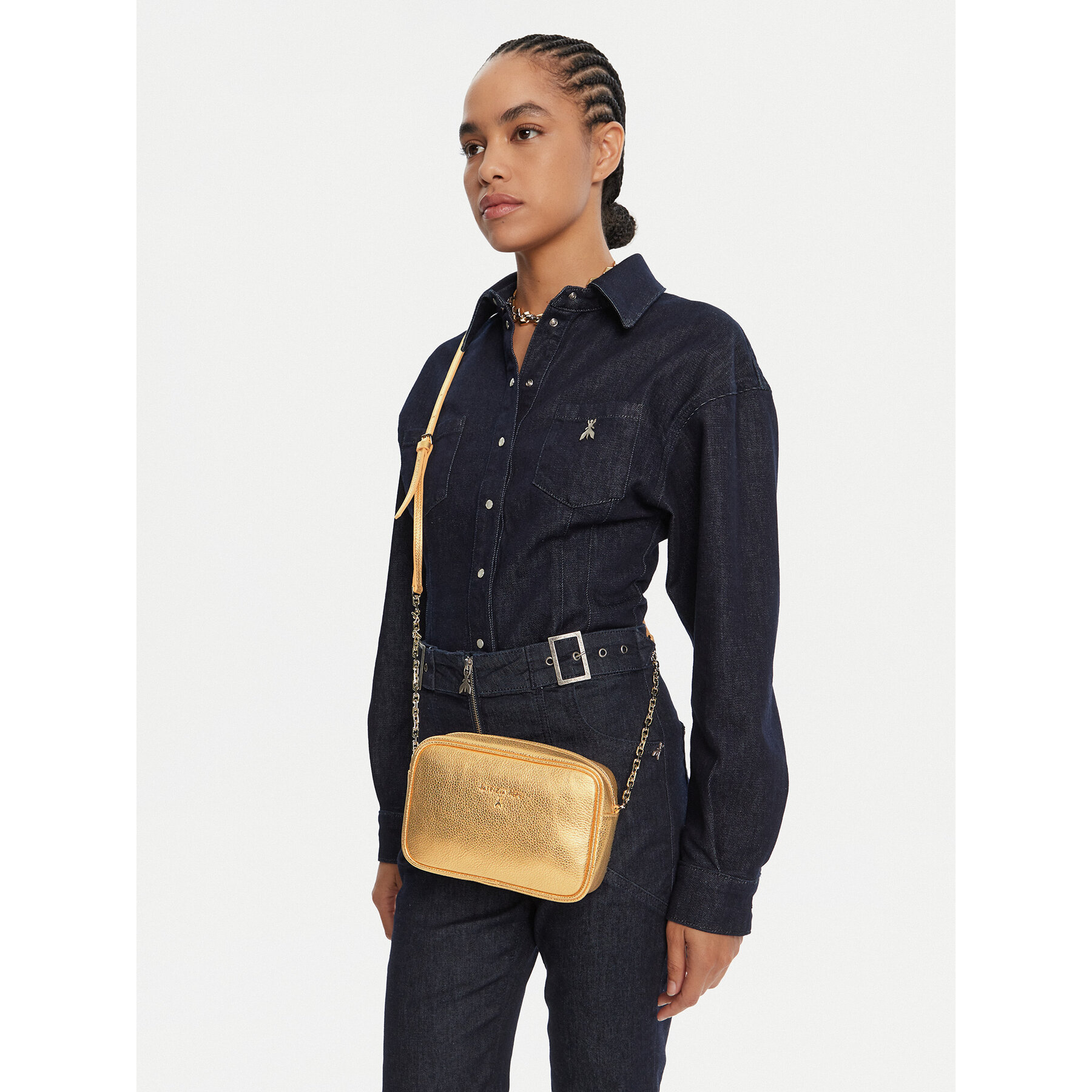 Borsetta Patrizia Pepe 8B0071/L138-Y442 Oro