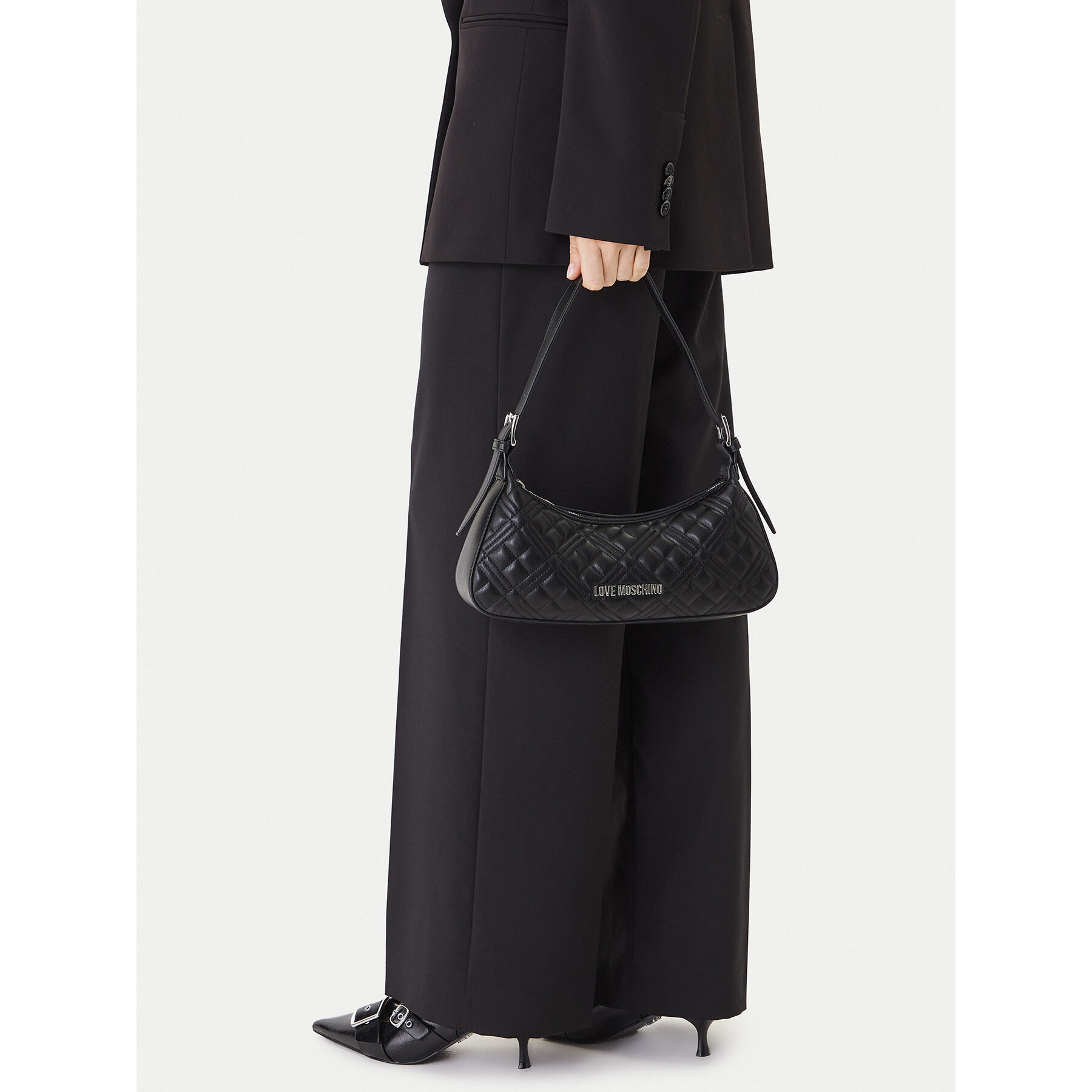 Geantă LOVE MOSCHINO JC4142PP0NLA000B Negru