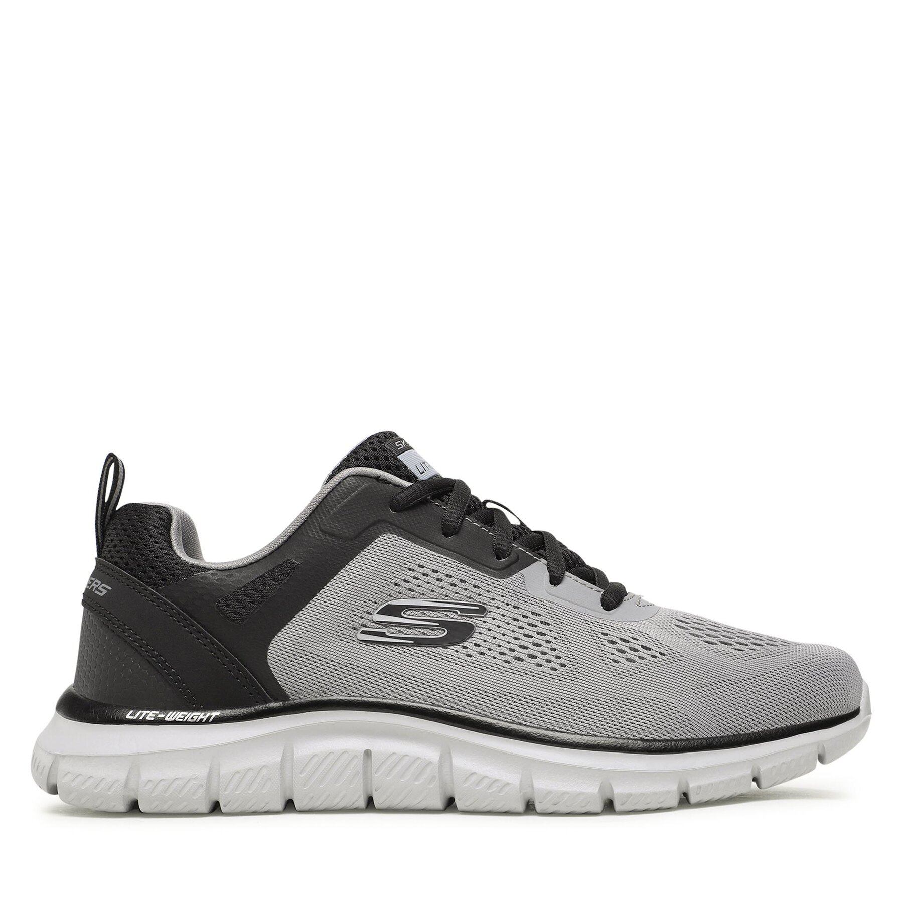 Laisvalaikio batai Skechers Track Broader 232698/GYBK Pilka