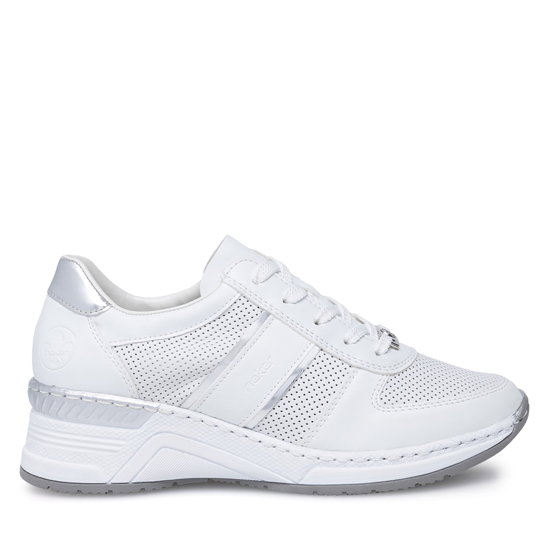 Sneakers Rieker N4315-80 Alb