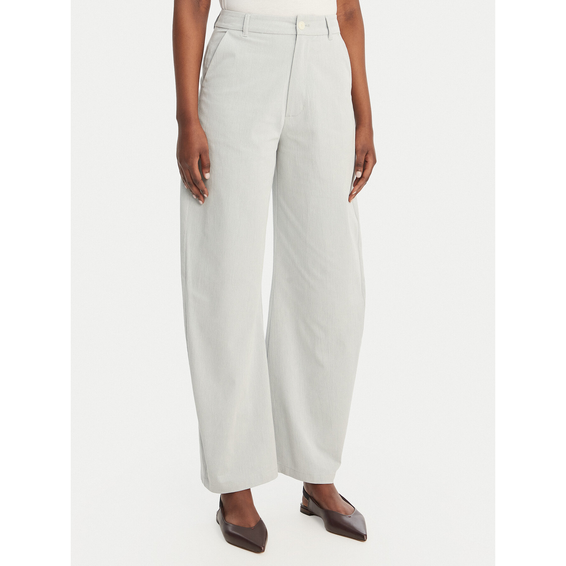 Eleh Stoffhose SS260146 Himmelblau Regular Fit