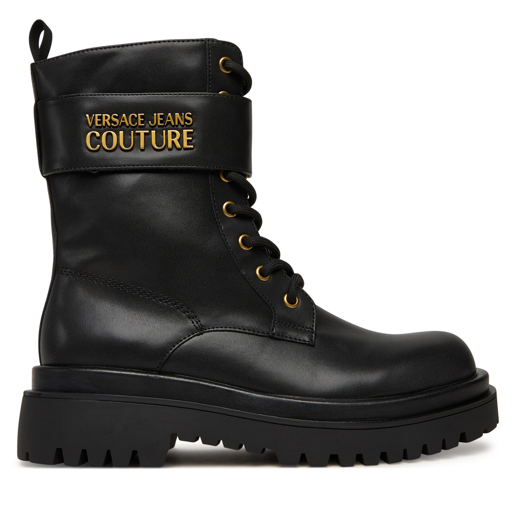Bakancs Versace Jeans Couture 79VA3S64 Fekete