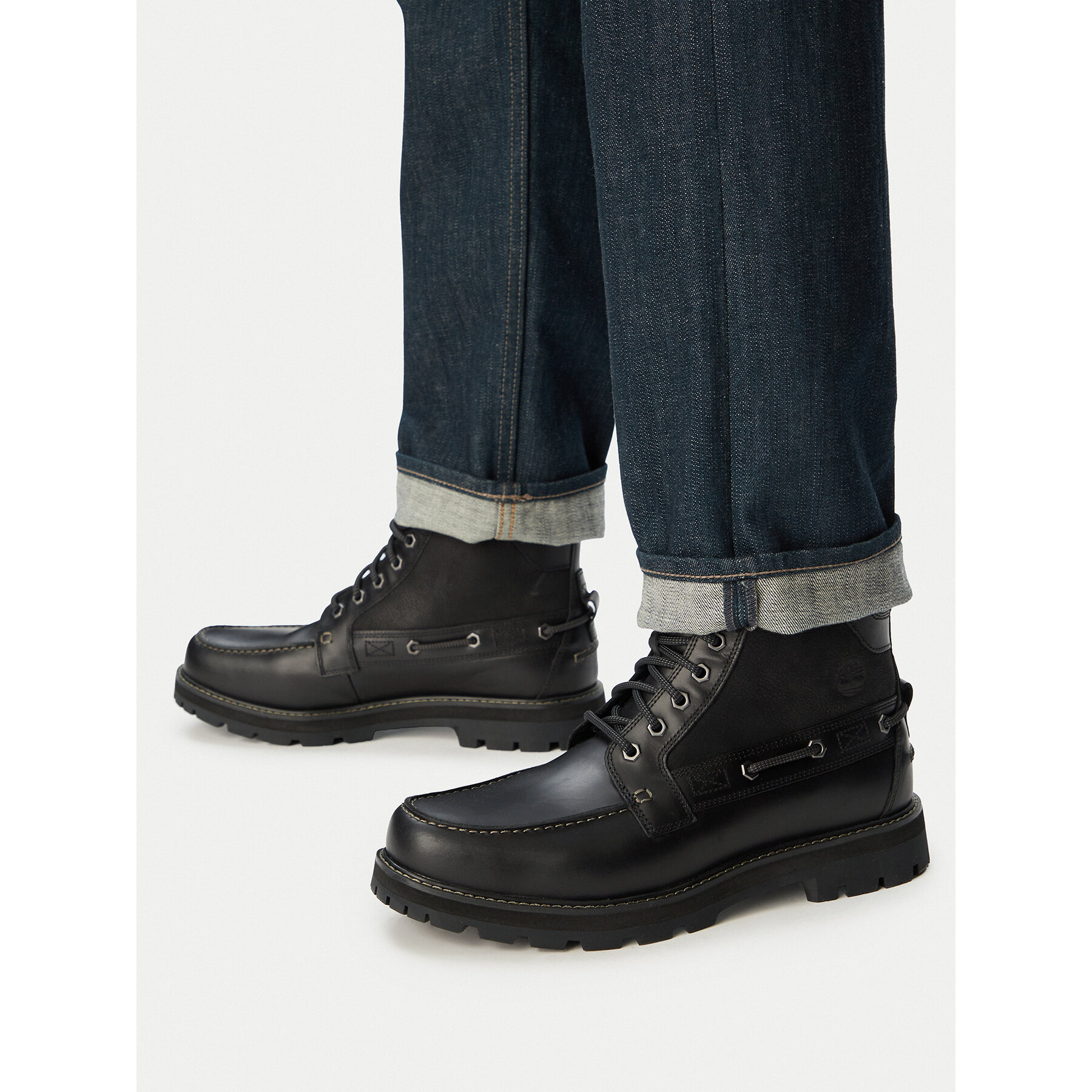 Šnurovacia obuv Timberland Mid Lace UP Boot TB0A697HW021 Čierna