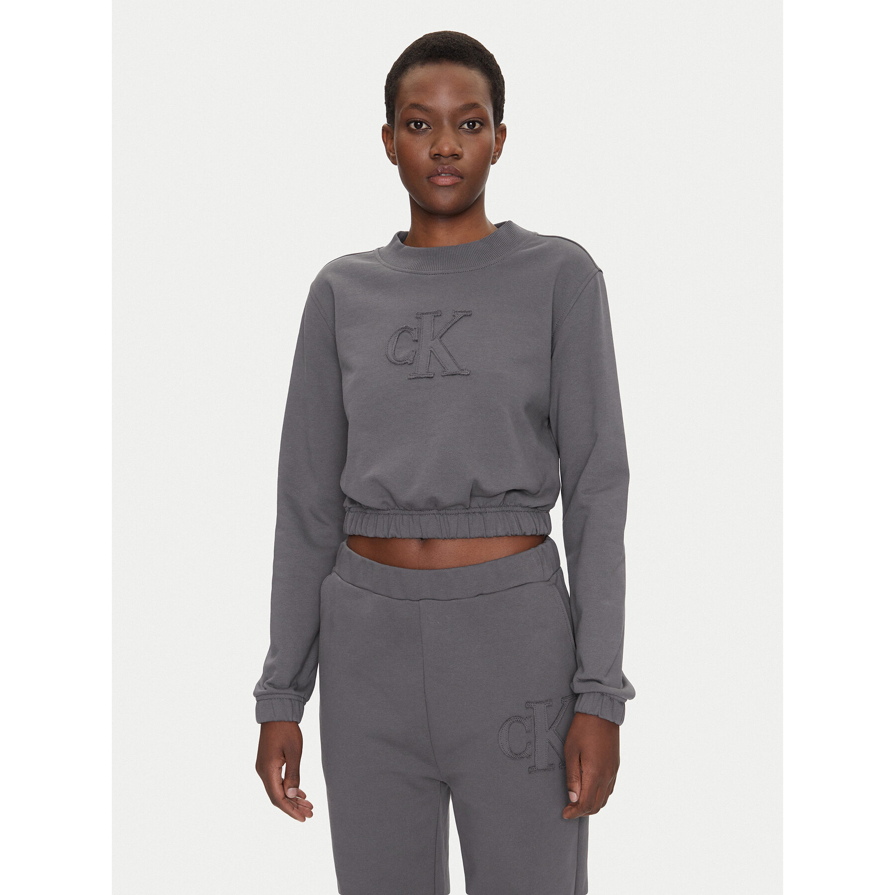 Calvin Klein Jeans Sweatshirt J20J225363 Grau Regular Fit
