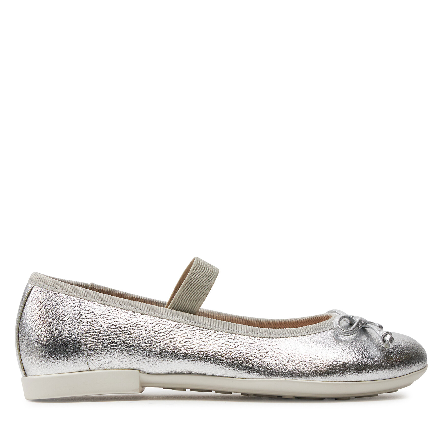 Niños Geox Bailarinas, Talla : 30, Plata, Jr Plie' J4555D 00044 C1007 S