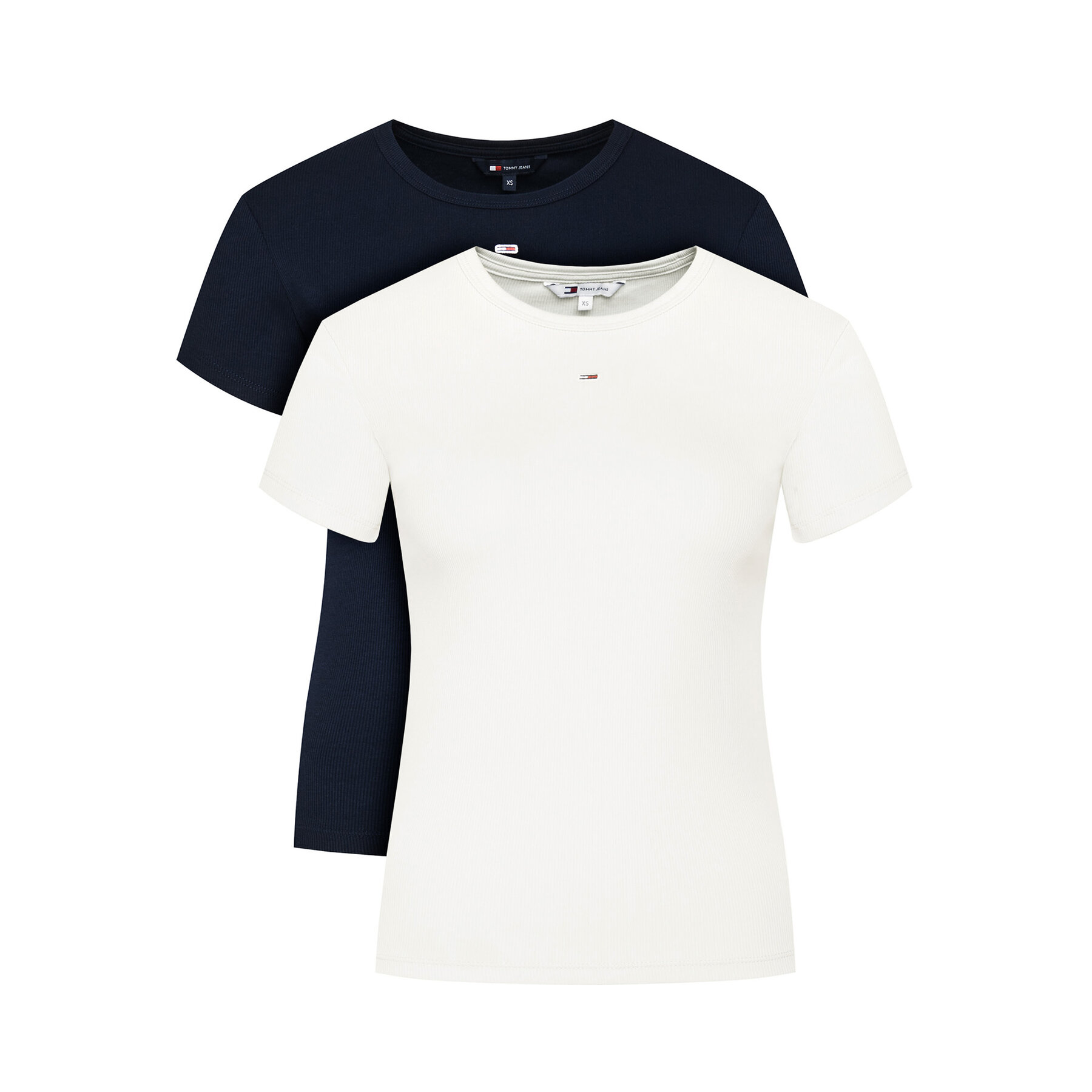 Tommy Jeans Σετ t-shirts DW0DW21430 Έγχρωμο Slim Fit