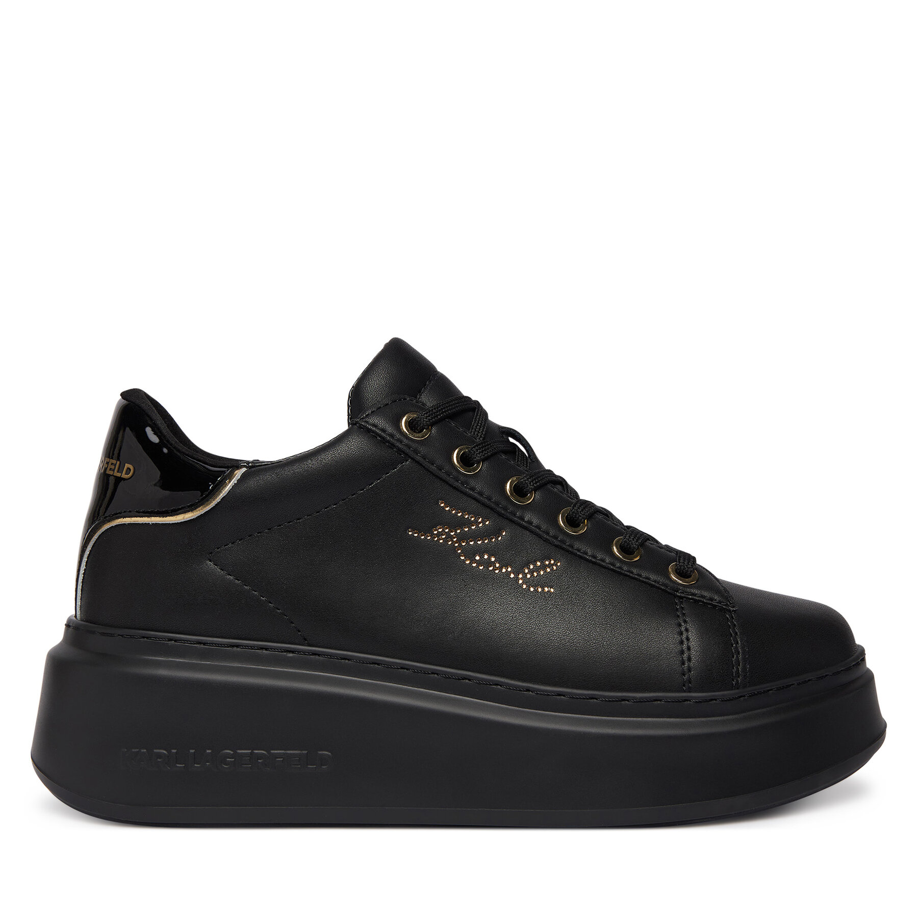 Tenisice KARL LAGERFELD Anakapri KL63518A Crna
