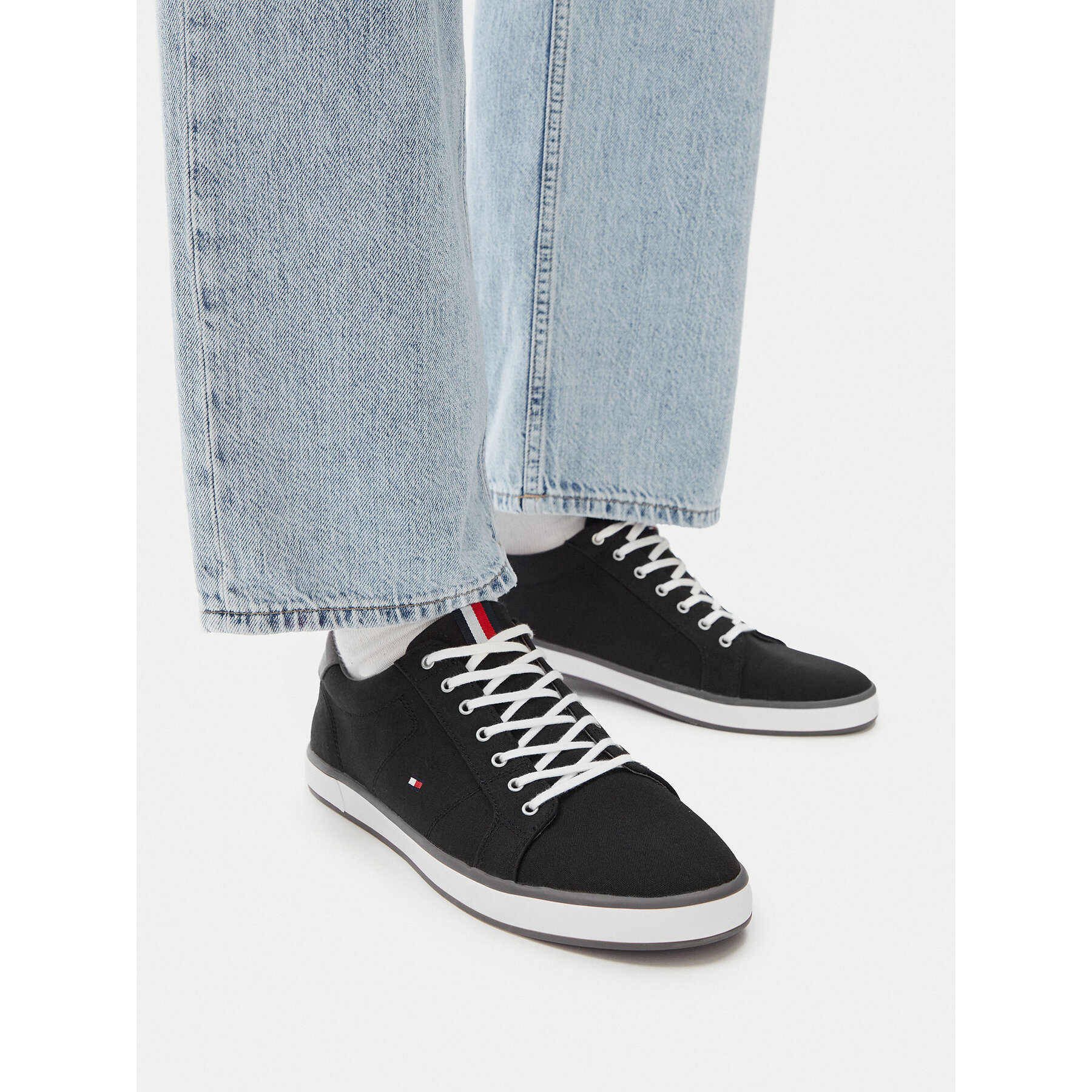Teniși Tommy Hilfiger Harlow 1D FM0FM00596 Negru