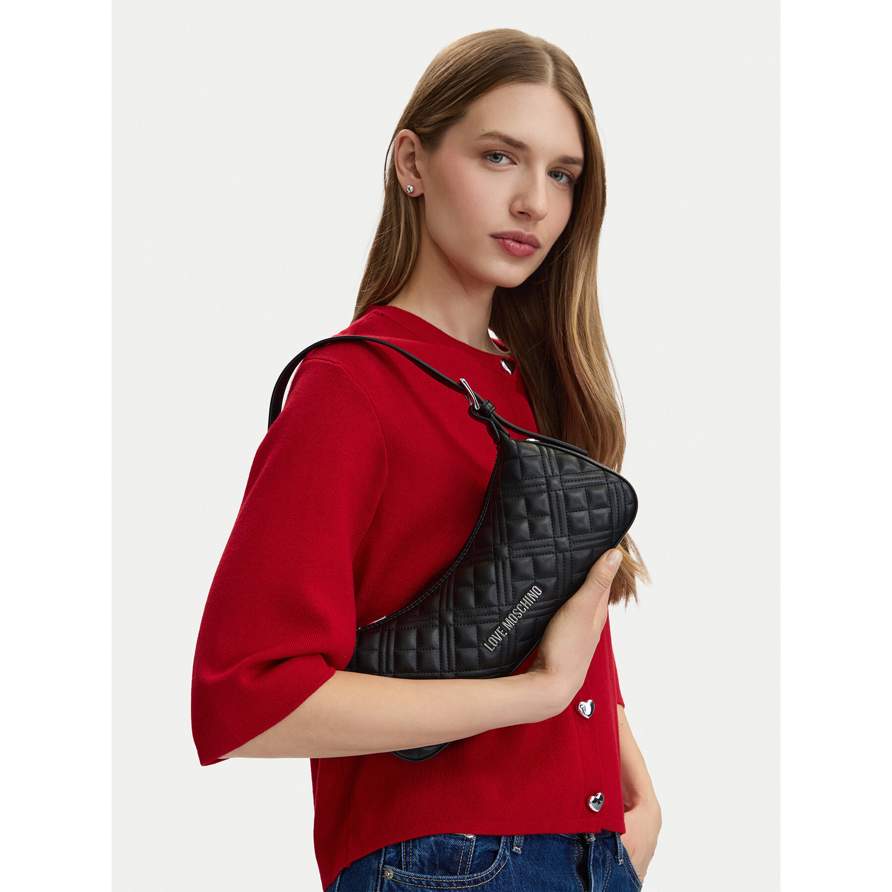 Torbica LOVE MOSCHINO JC4142PP0OLA000B Crna