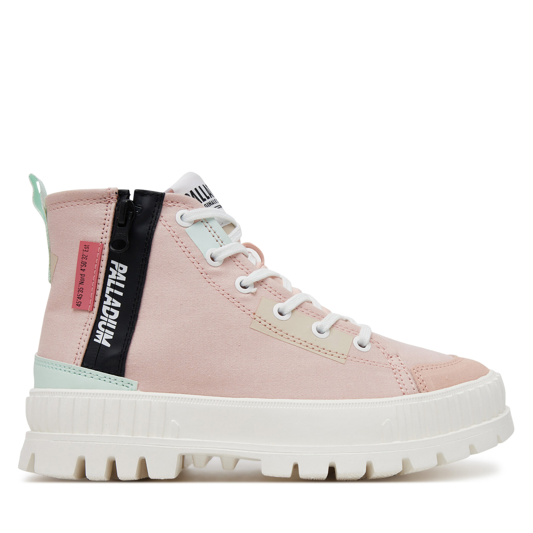 Sneakersy Palladium Pallashock Backzip 2 94469-605-M Ružová