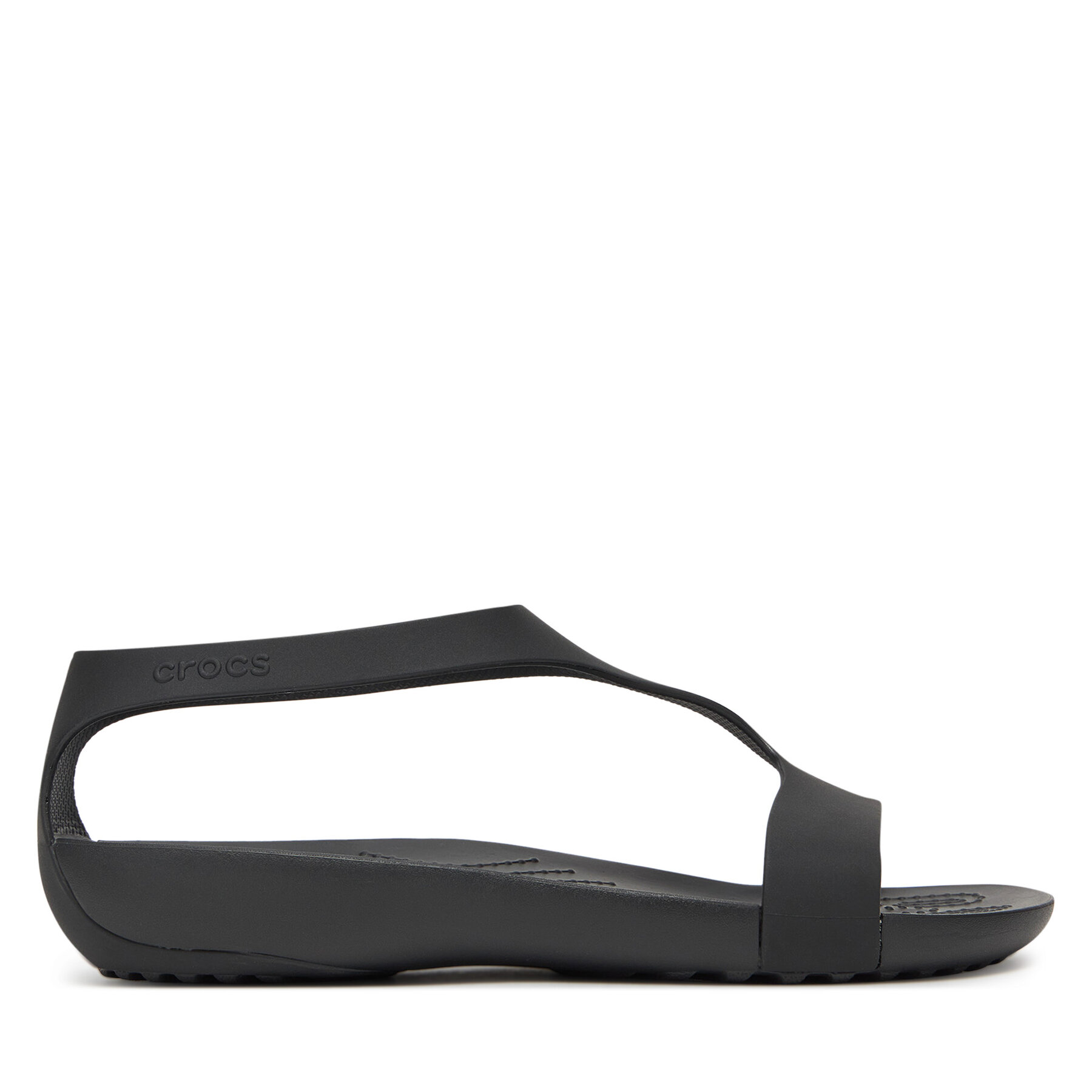 Damskie Sandały Crocs, Rozmiar 38-39 Czarny SERENA SANDAL 205469-060