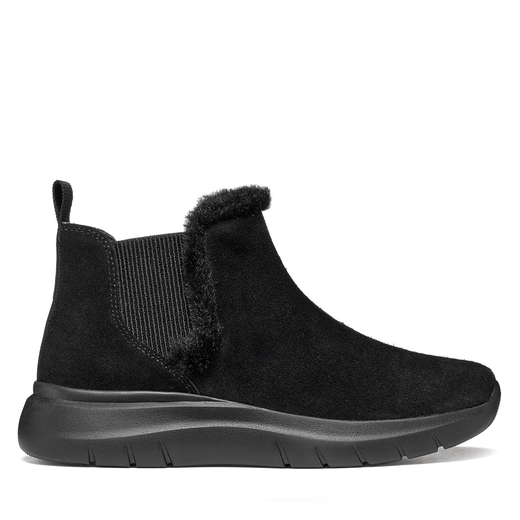 Gležnjarji Chelsea Geox D Plummery D66YNB 22 C9999 Črna