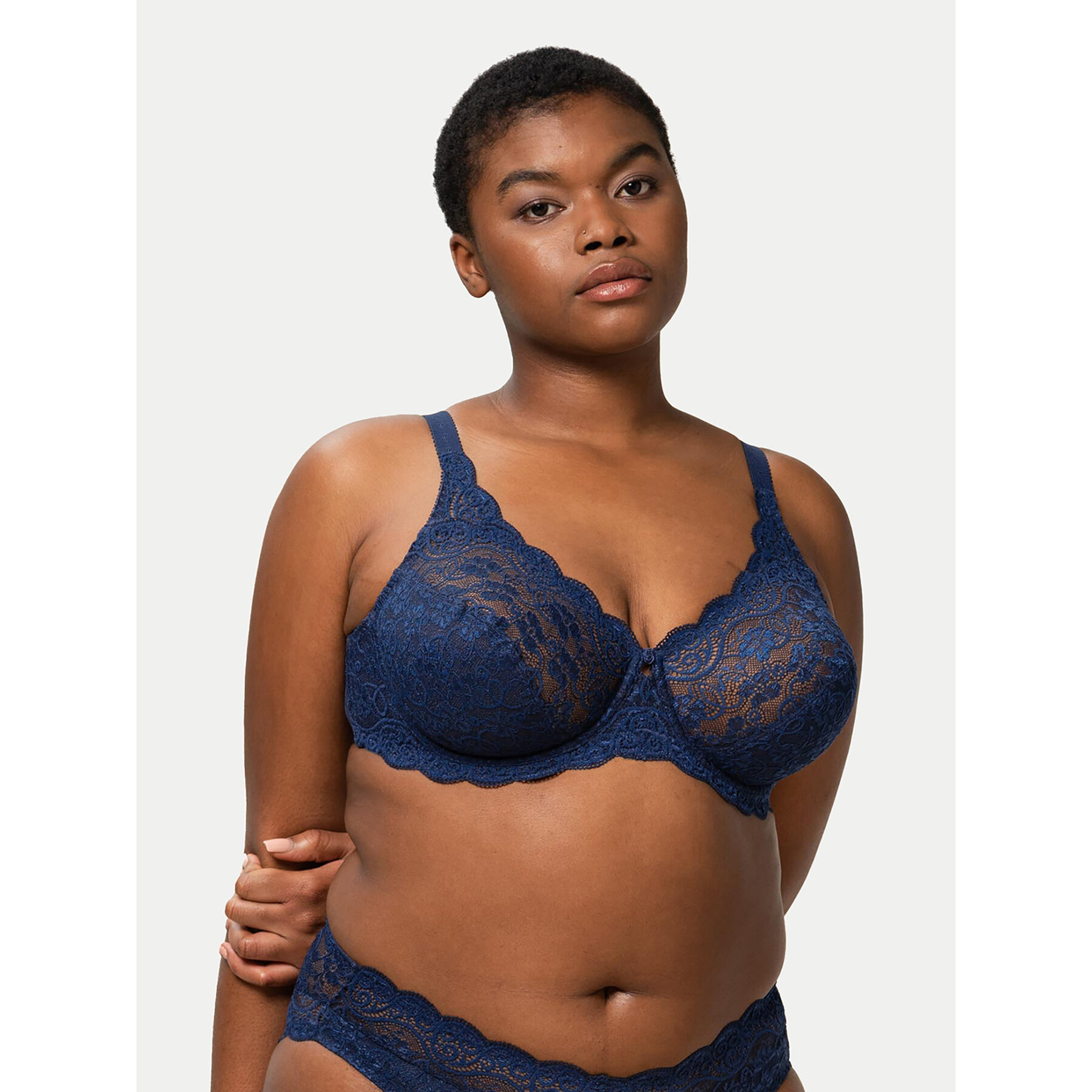 Triumph Triumph Σουτιέν με μπανέλα Amourette 300 10166797 Σκούρο μπλε