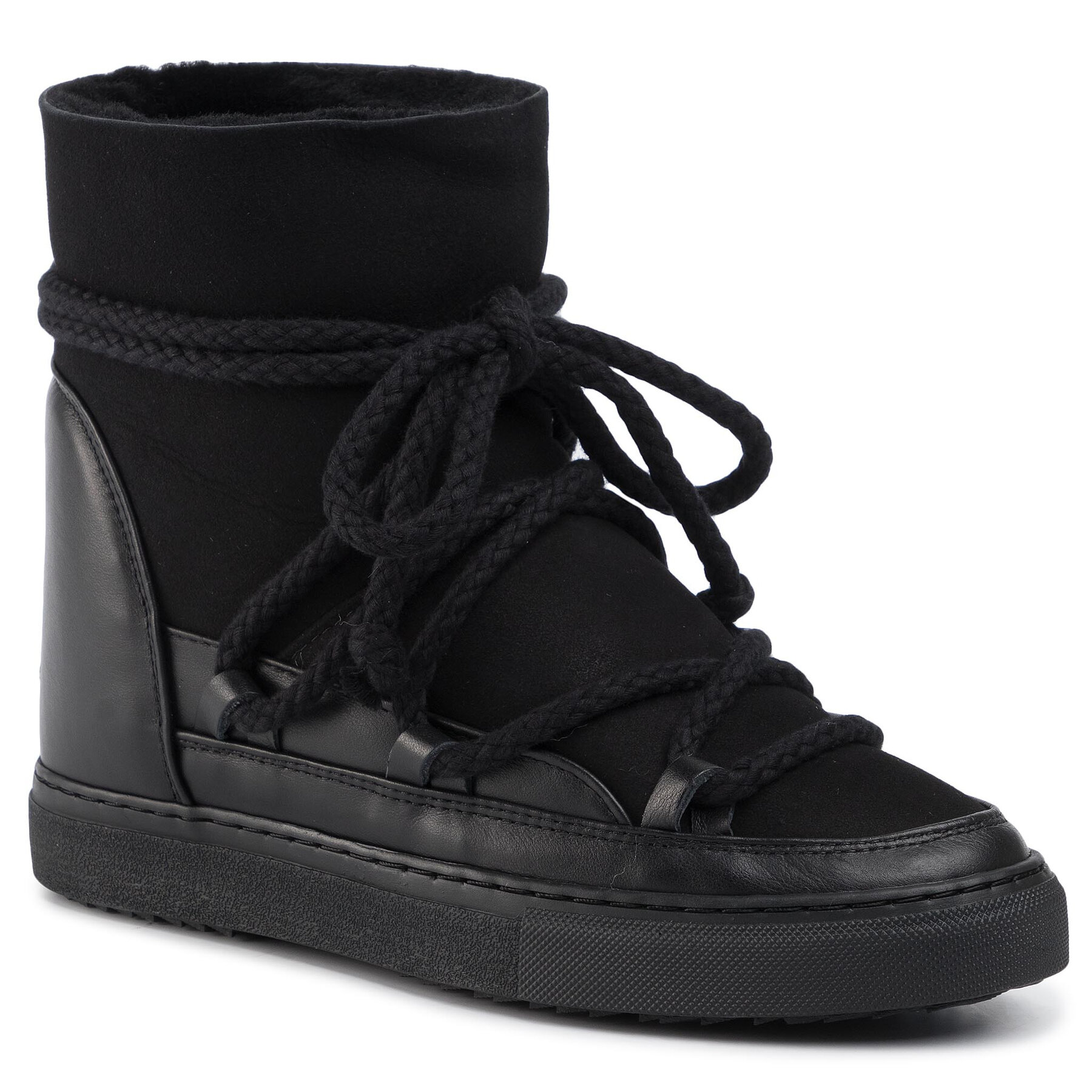 Pantofi Inuikii Sneaker Classic 70203-5-W Black Wedge 70203-5-W imagine super redus 2022
