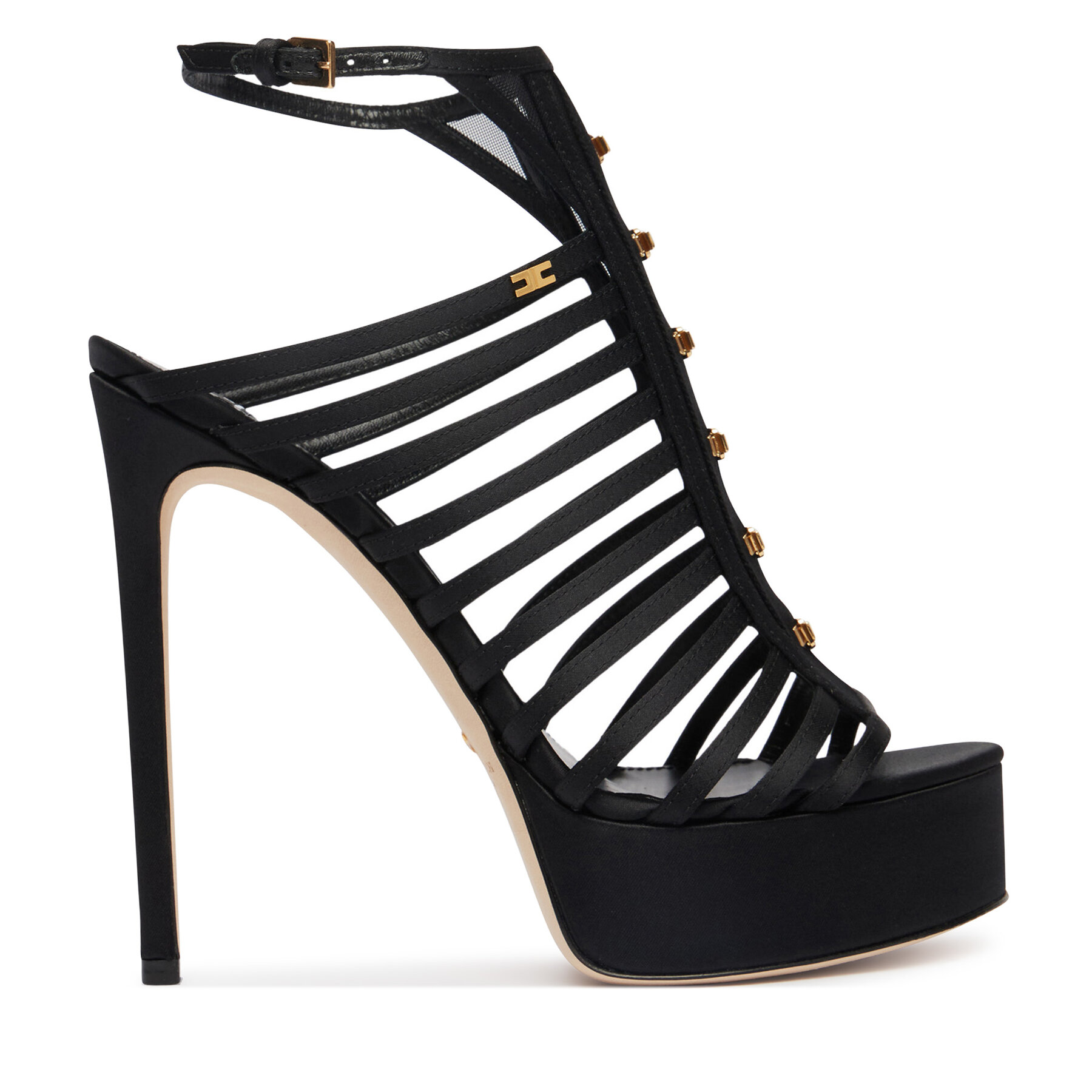 Σανδάλια Elisabetta Franchi SA-92L-62E2-V790 Μαύρο