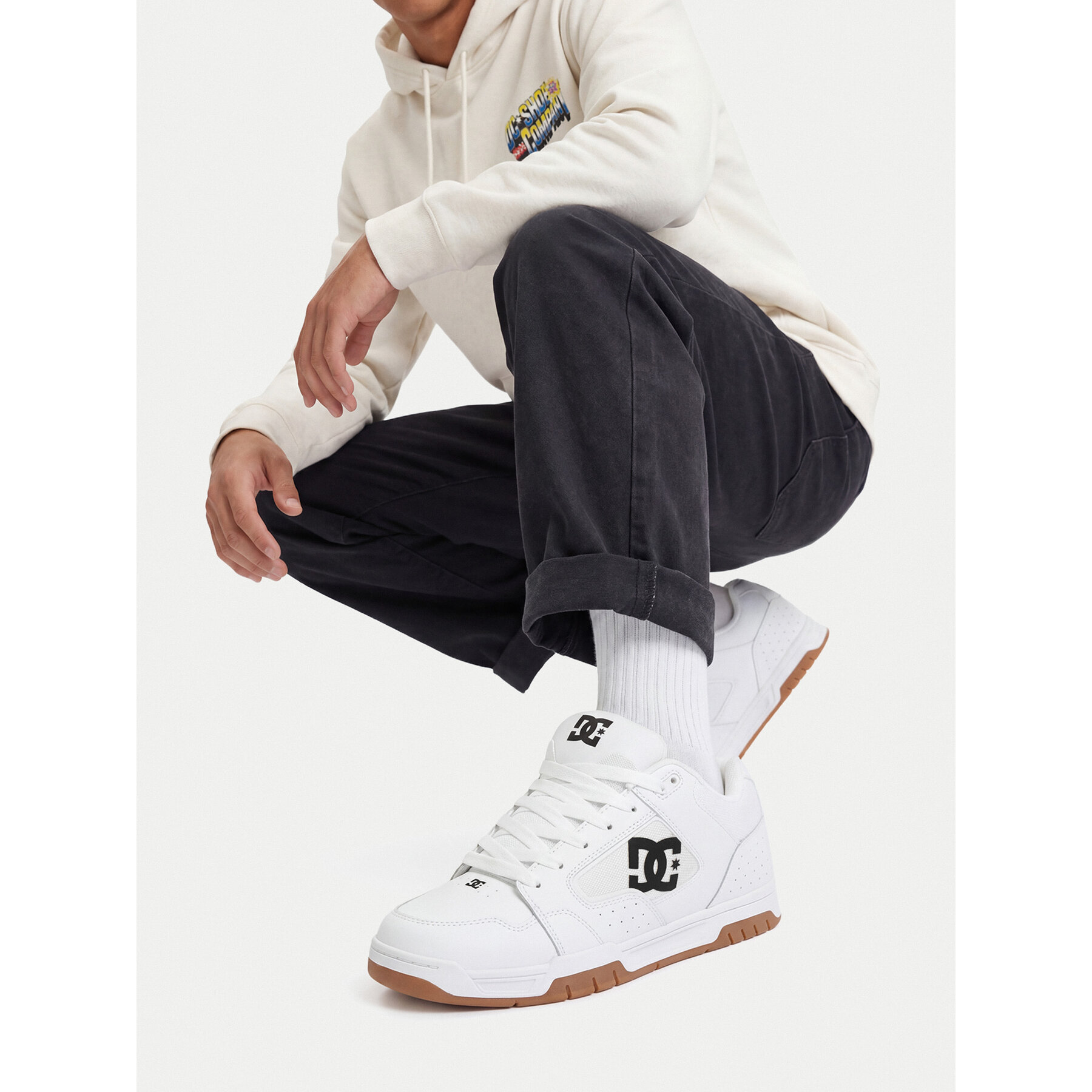 Tenisice DC Shoes EO-DC COILER DC03011101 Bijela