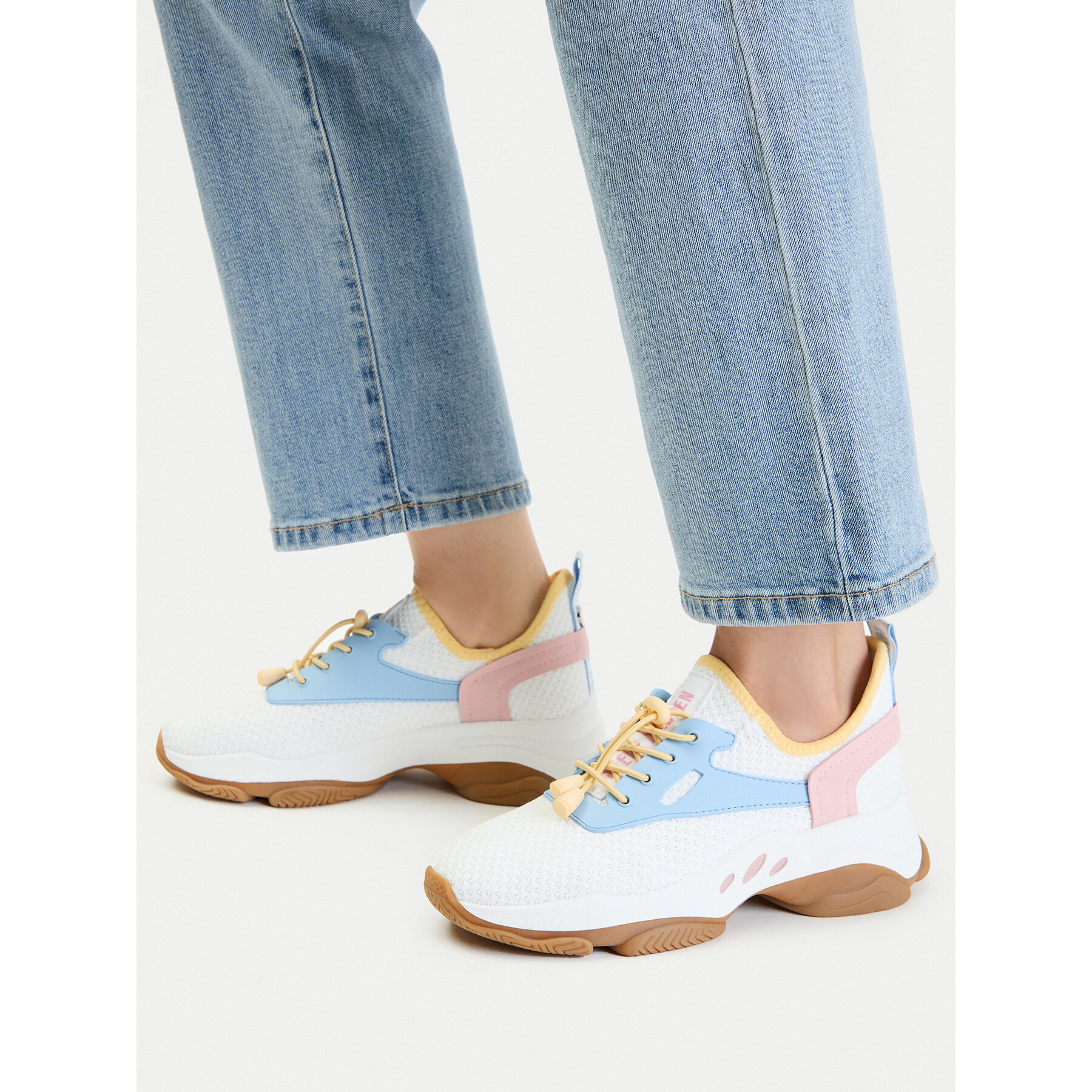 Sneakersy Steve Madden Match-E 11004643 Sivá
