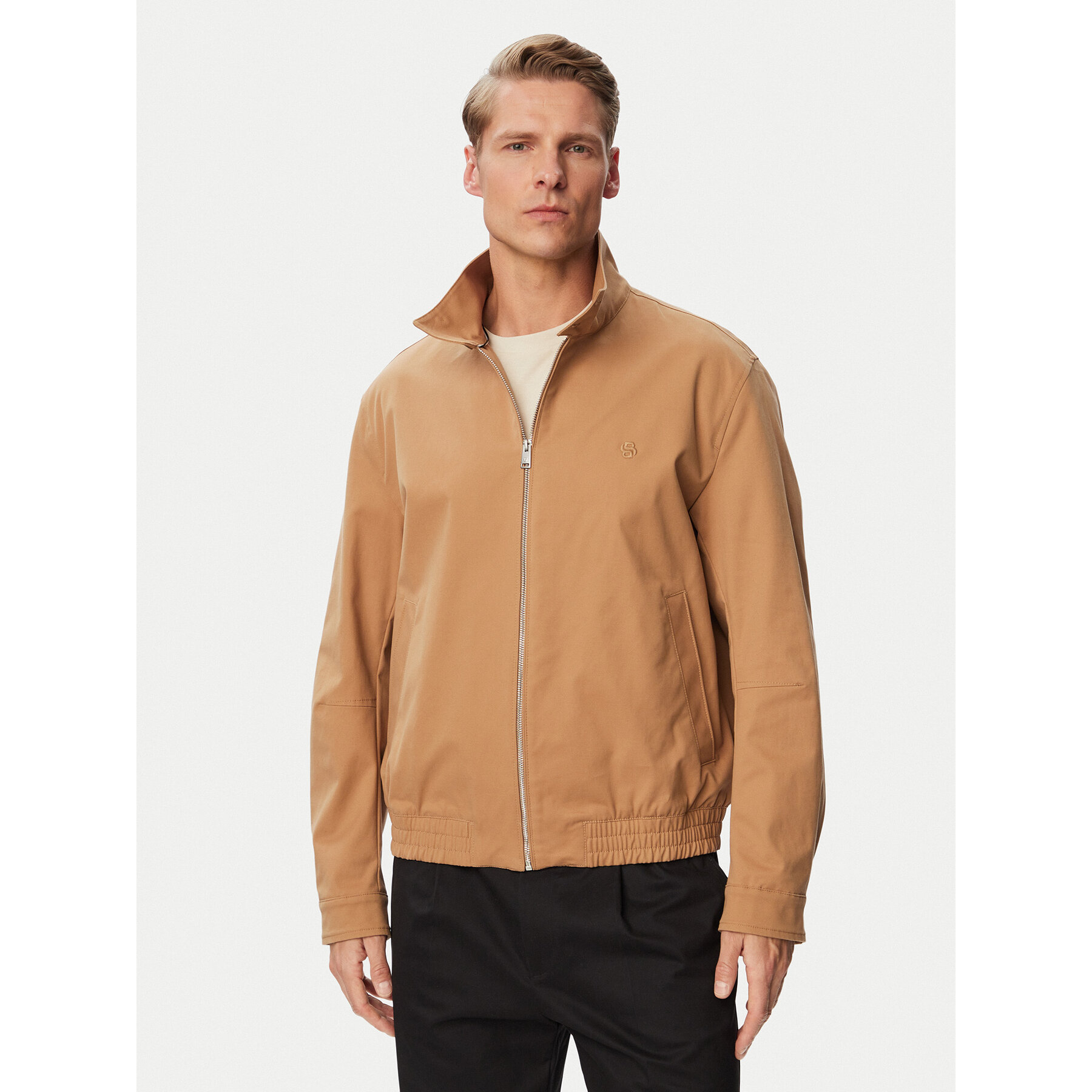 BOSS Übergangsjacke H-Coiner-263 50564252 Dunkelbeige Regular Fit