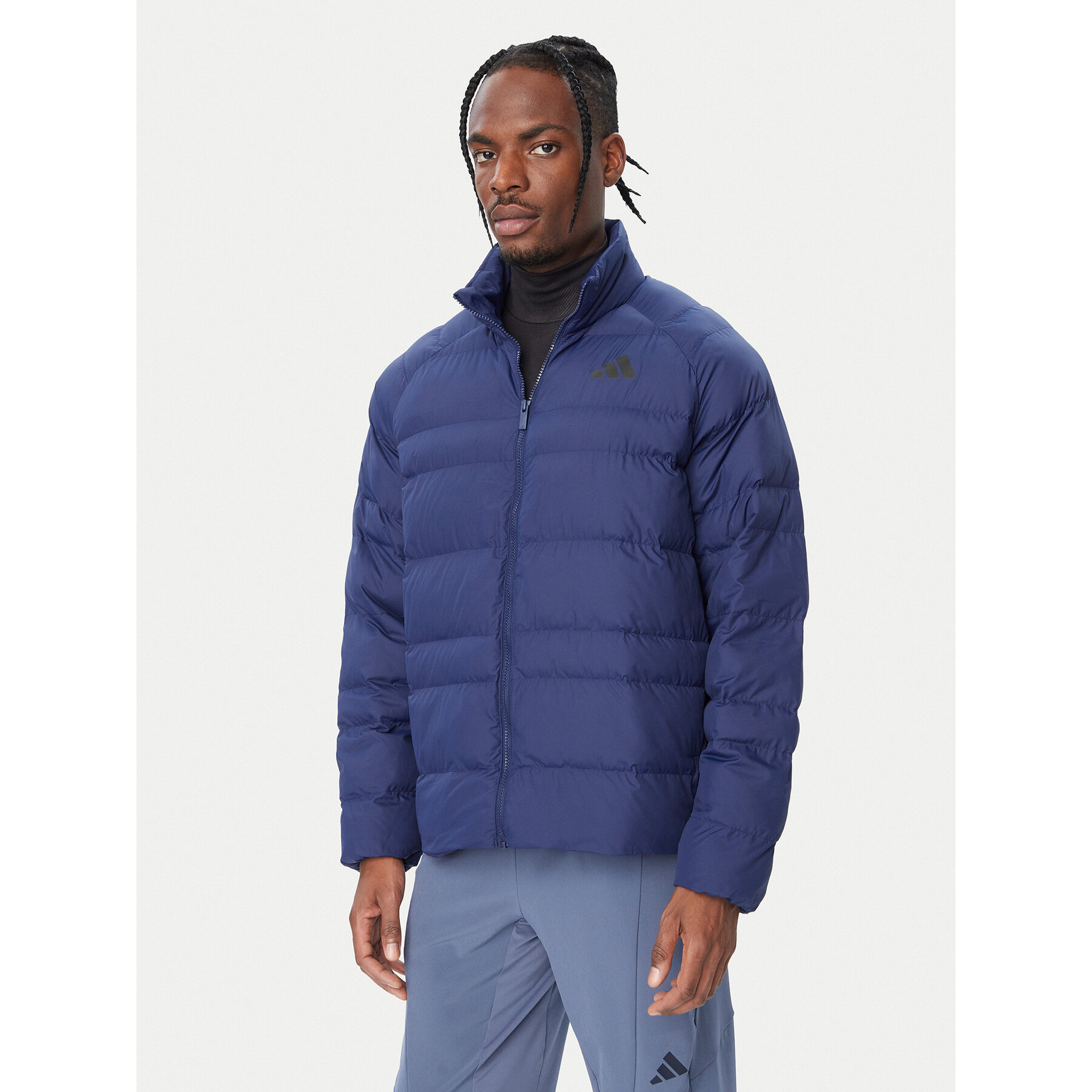 adidas Winterjacke Essentials Packable KS7699 Blau Loose Fit