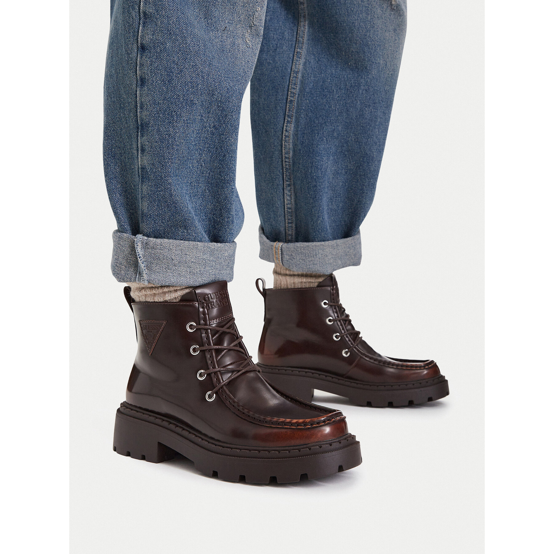 Puszābaki Guess Jeans CEO-HY5389S-8 Brūns