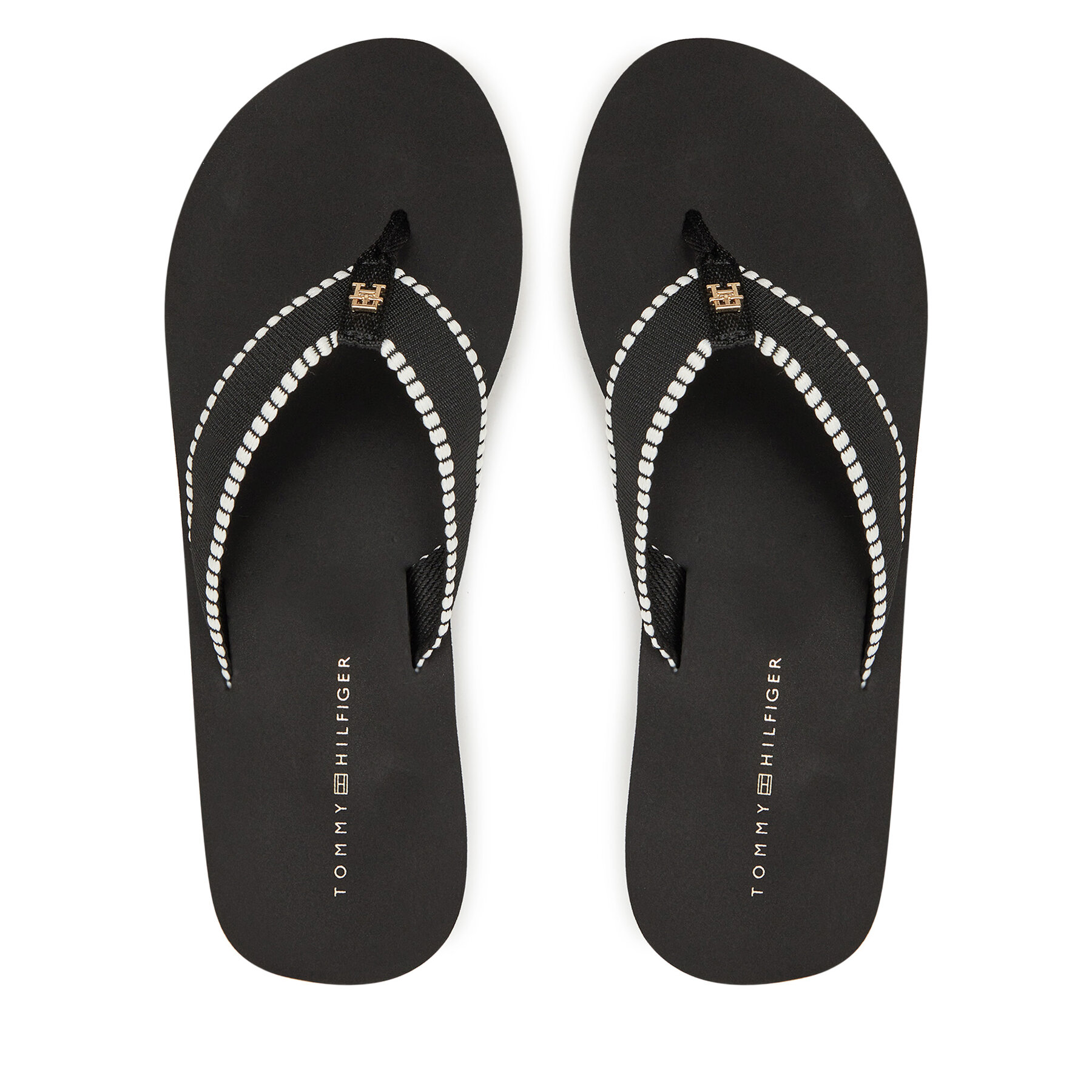 Flip flop Tommy Hilfiger FW0FW08738 Negru