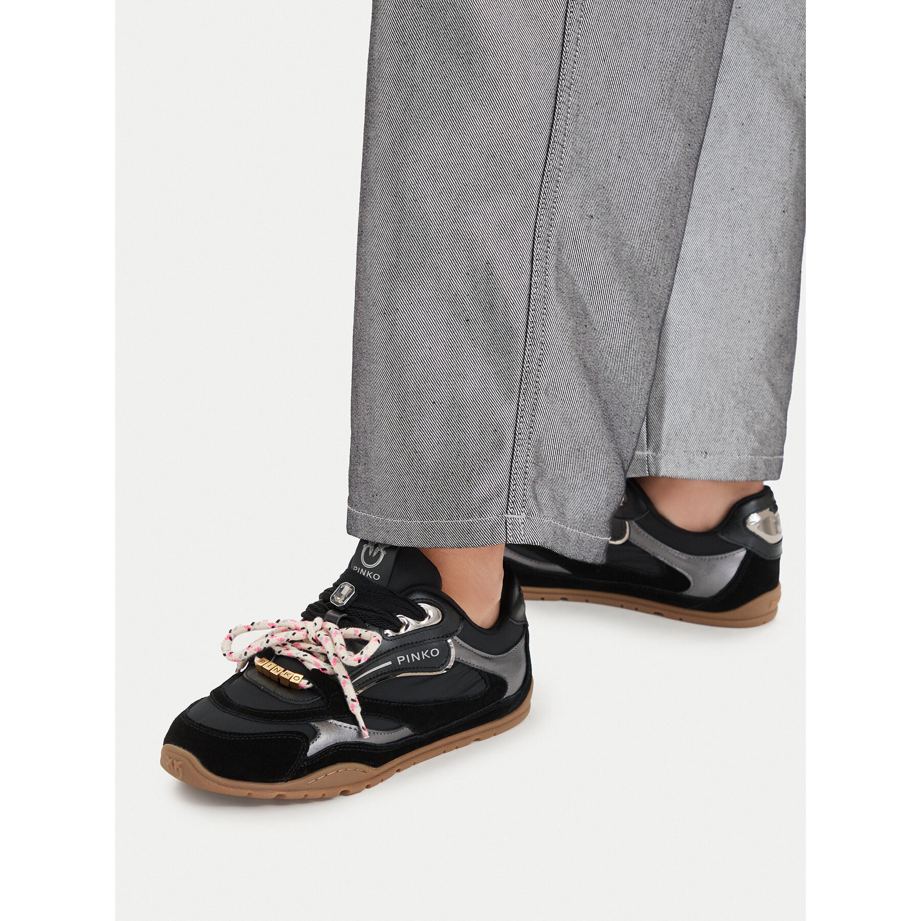 Superge PINKO Yulia 01 SS0185 P076 Črna