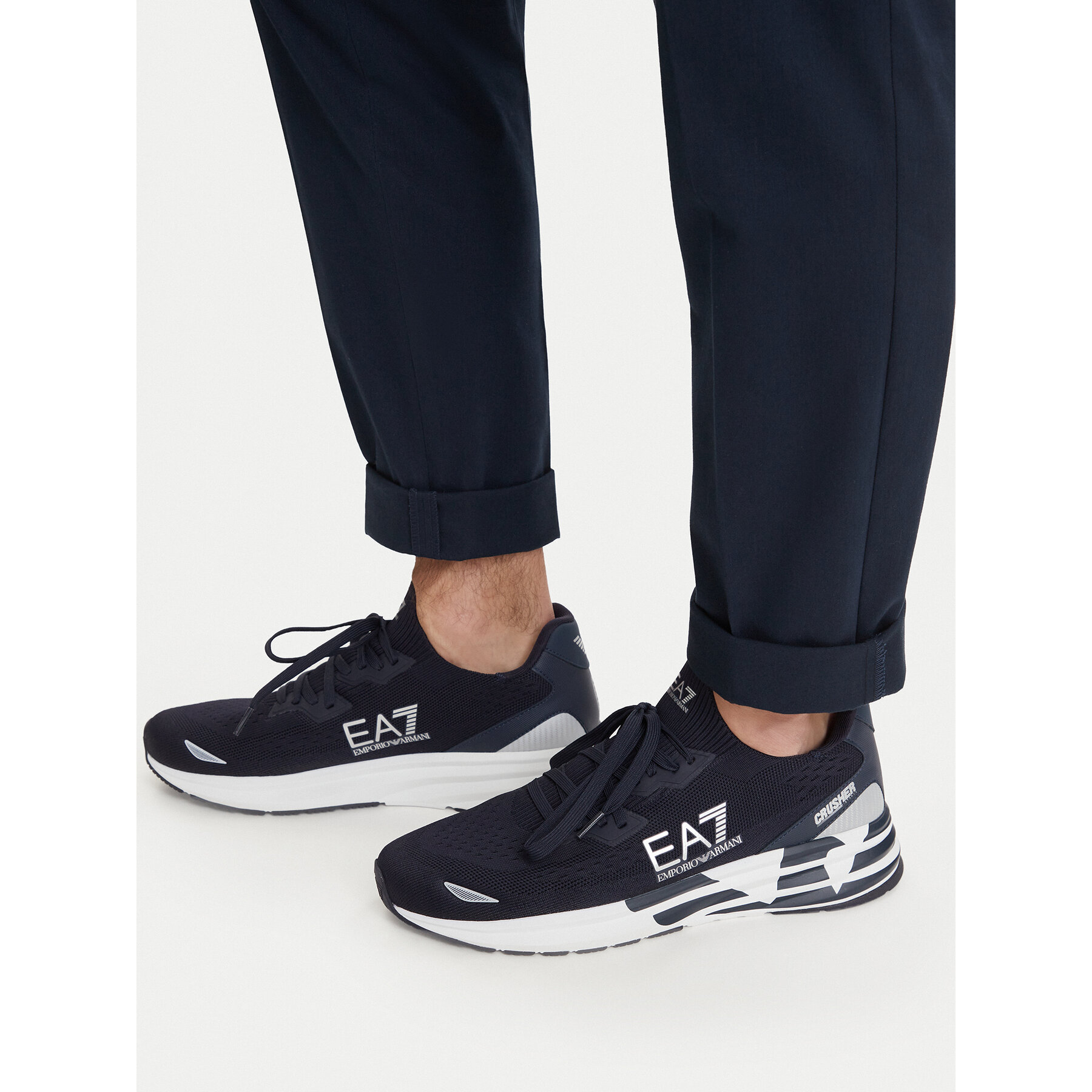 Tenisice EA7 Emporio Armani 7X000652 AF18639 MB302 Crna