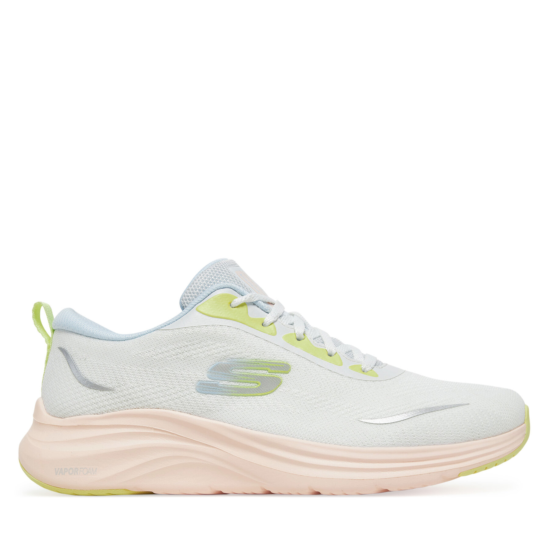 Sneakers Skechers Vapor Foam Smooth Ride 150028/WMLT Alb