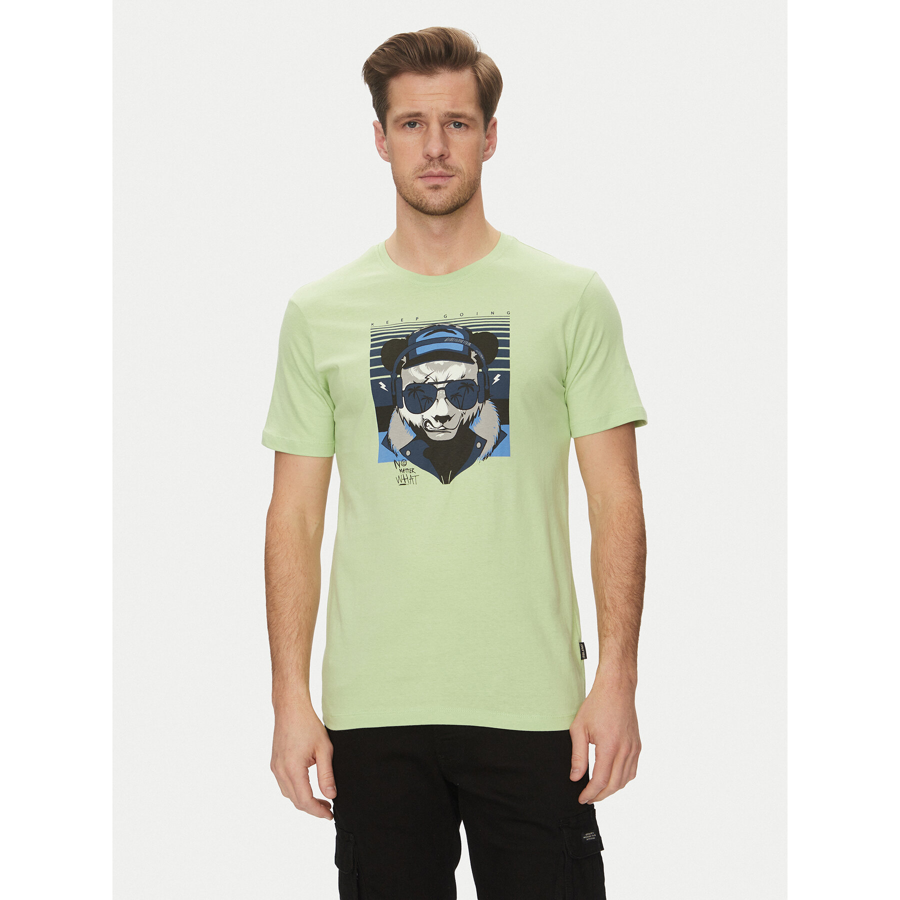 Blend Blend T-Shirt 20717766 Πράσινο Regular Fit