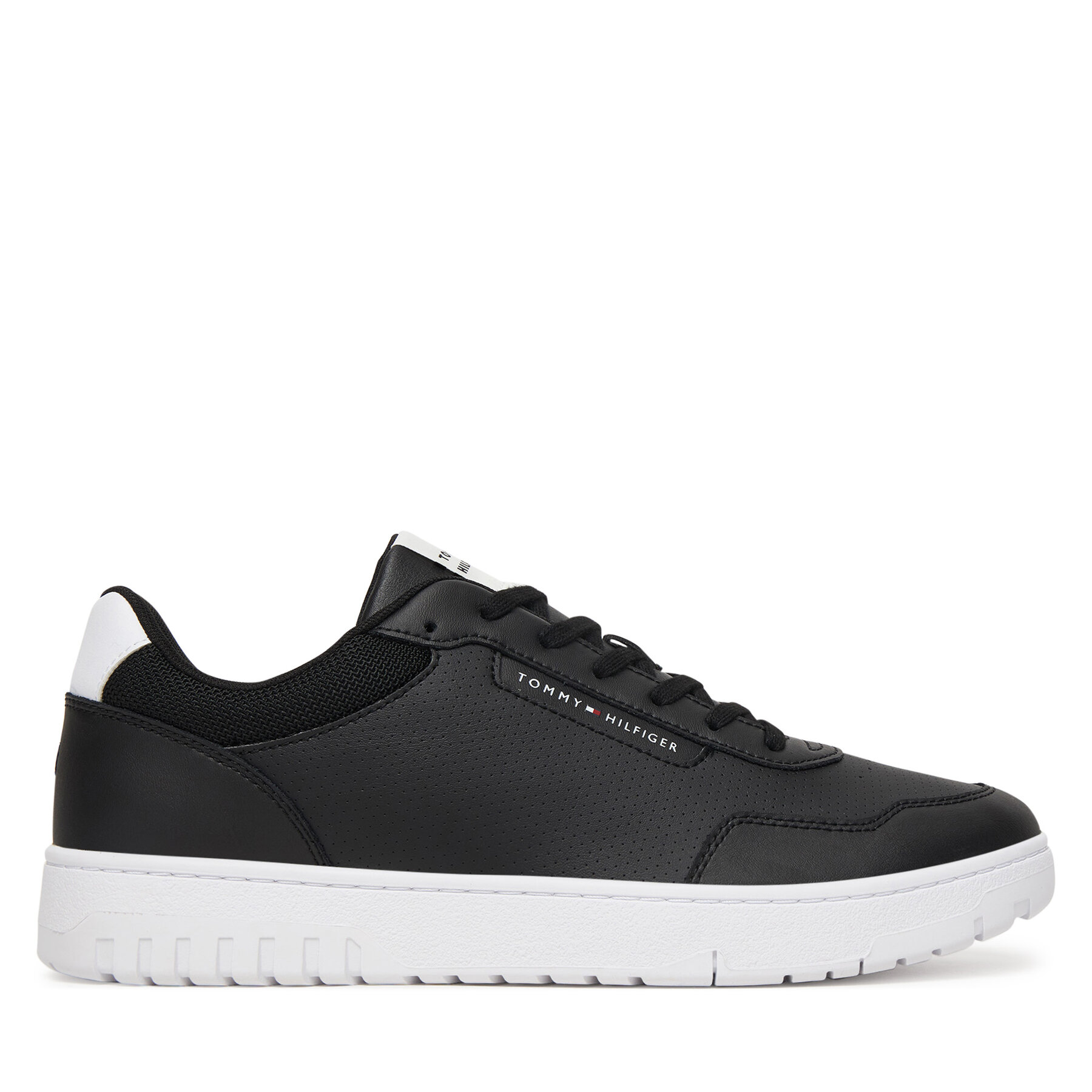 Tenisice Tommy Hilfiger Basket Core Lite Lth FM0FM05868 Crna