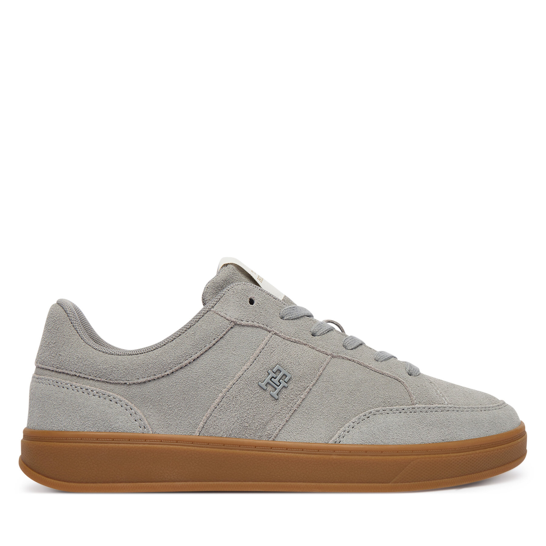 Sportcipők Tommy Hilfiger Th Heritage Court Sneaker Suede FW0FW09266 Szürke