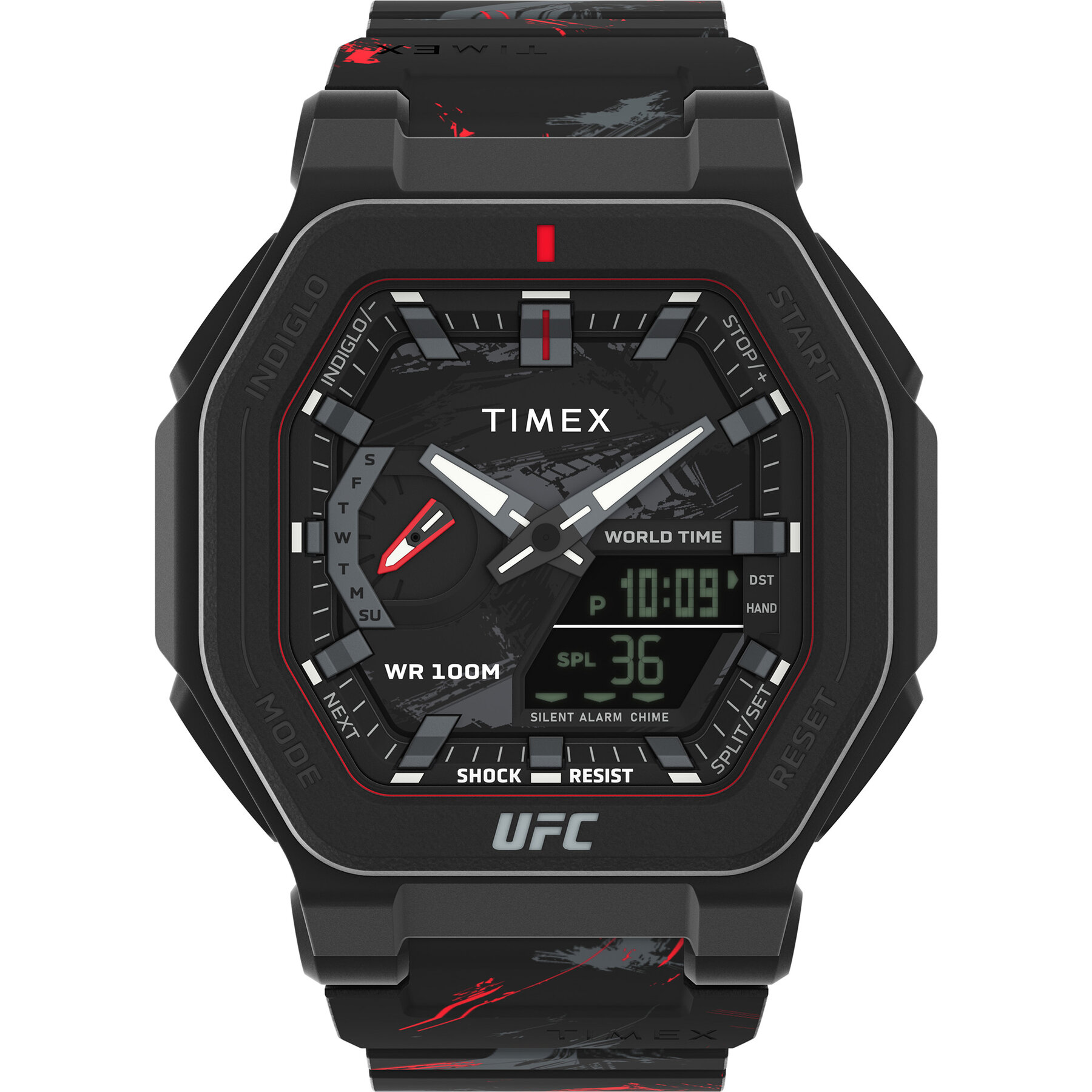 Timex Ρολόι Timex TW2V85300 Μαύρο
