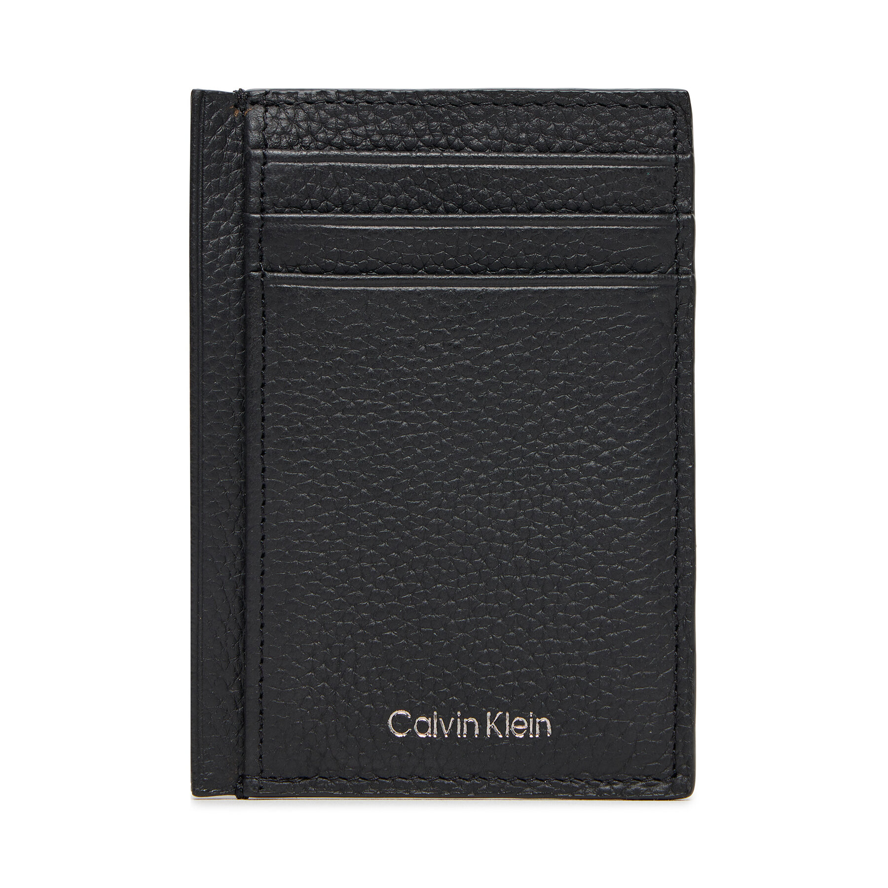 Etui pentru carduri Calvin Klein Foil Emboss Ns Card Case LV04D1061G Negru