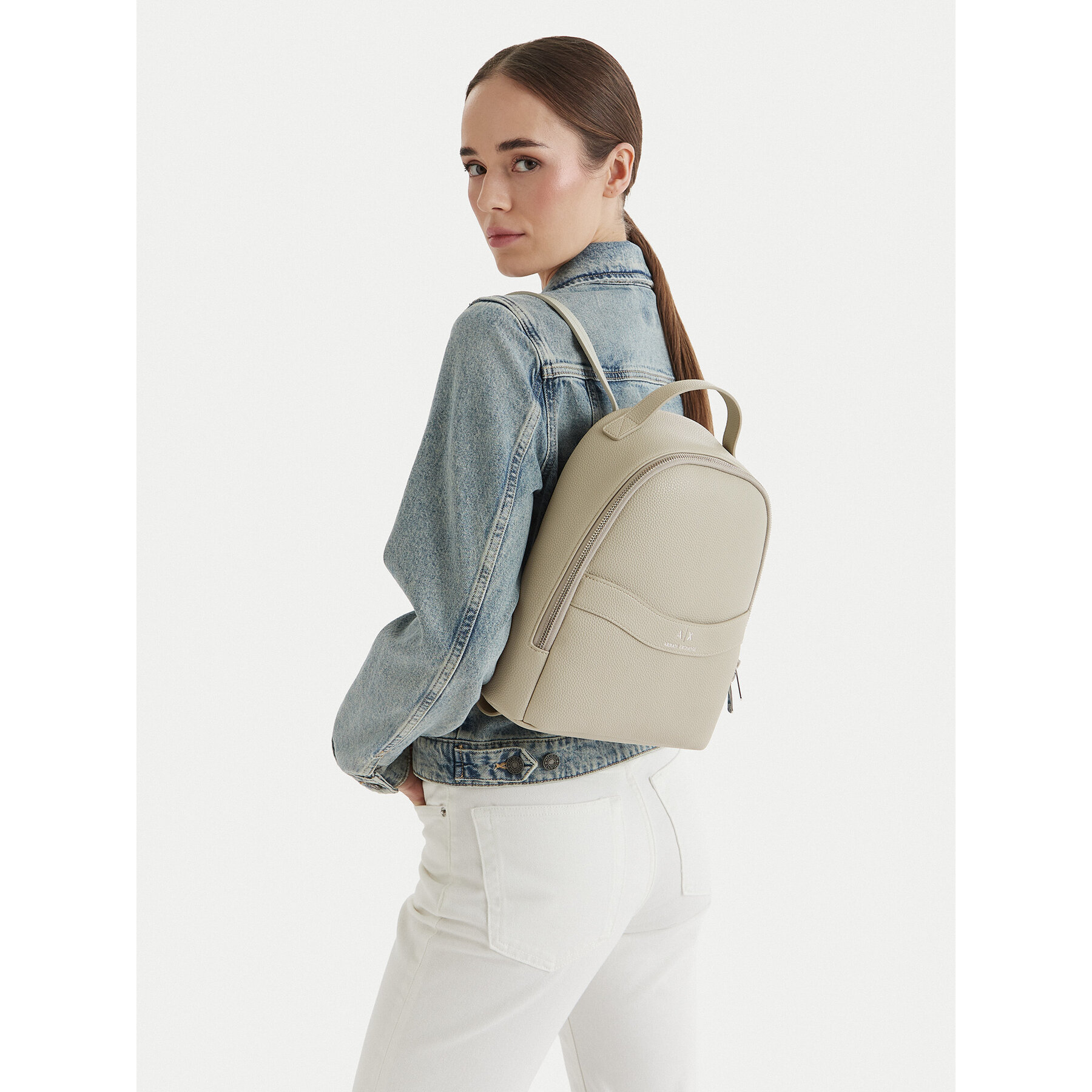 Hátizsák Armani Exchange XW000924 AF13676 U6275 Bézs
