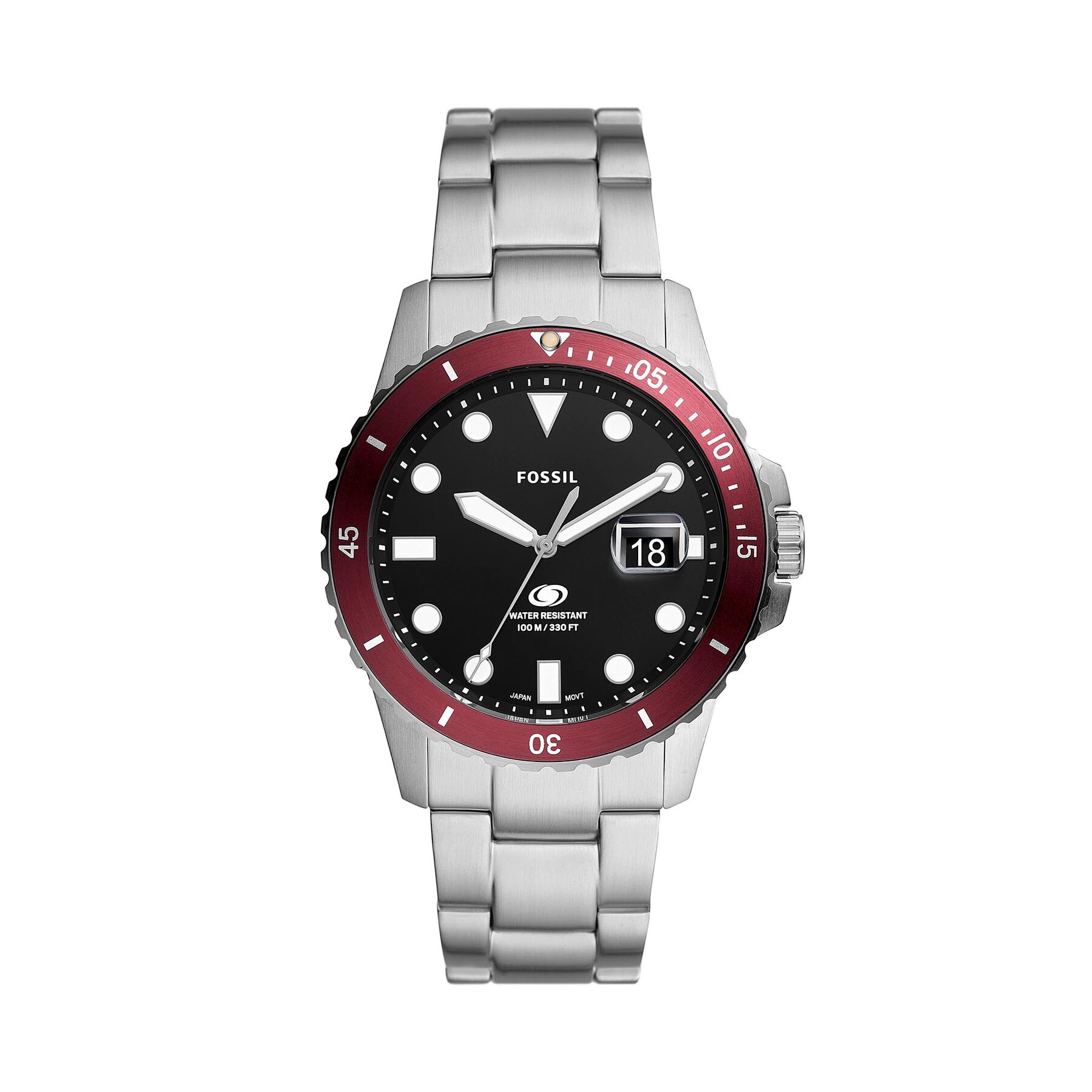 

Годинник Fossil Blue FS6013 Black/Silver, Срібний