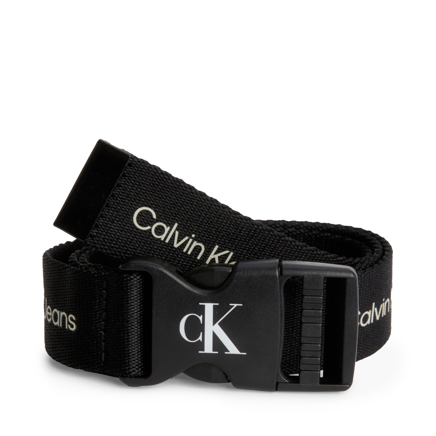 

Дитячий пояс Calvin Klein Jeans Click Buckle Belt IU0IU00444 BEH, Чорний