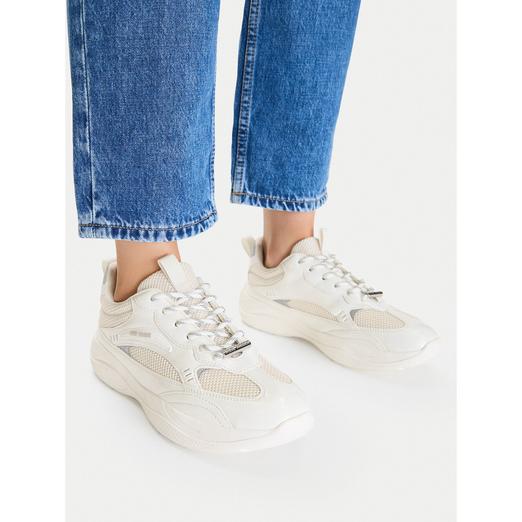 Сникърси Steve Madden 11005494 Бял