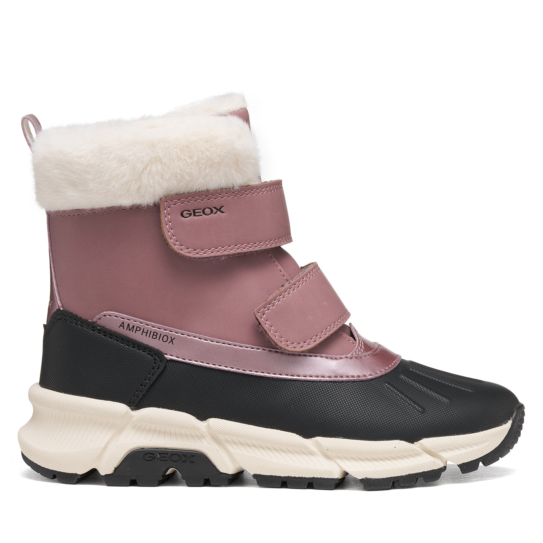 Snehule Geox J Flexyper Plus Girl B Abx J66NGA 0MECE C8049 M Ružová