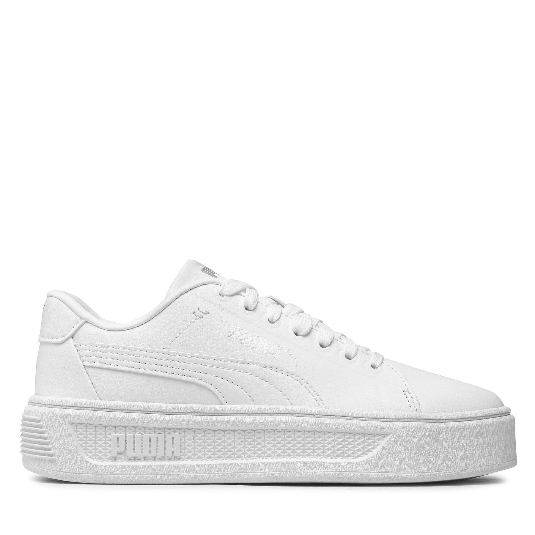 Dámske Sneakersy Puma, Rozmer: 40, Biela, Smash Platform V3 Sleek 38940101