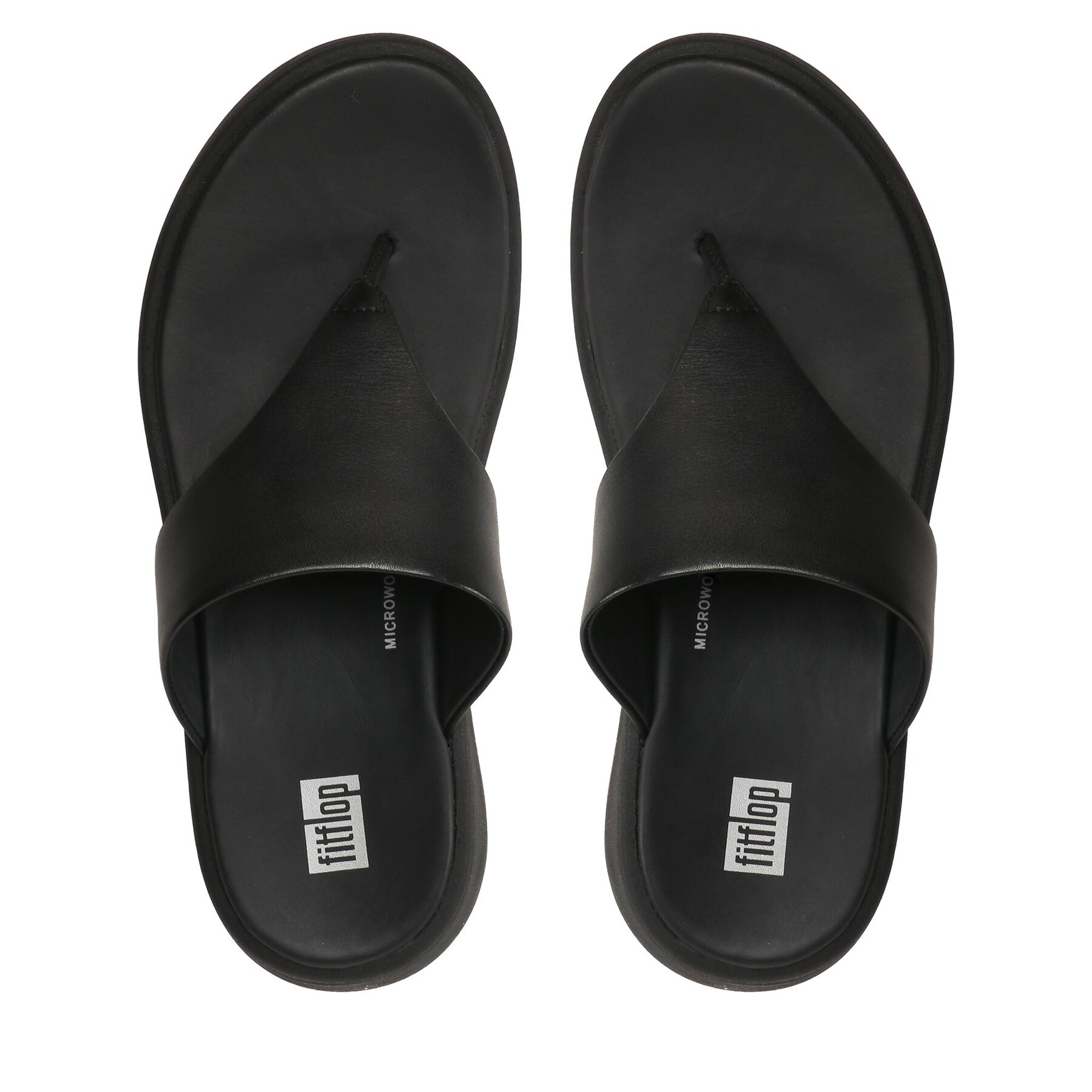 Žabky FitFlop F-MODE FW4-090 Čierna
