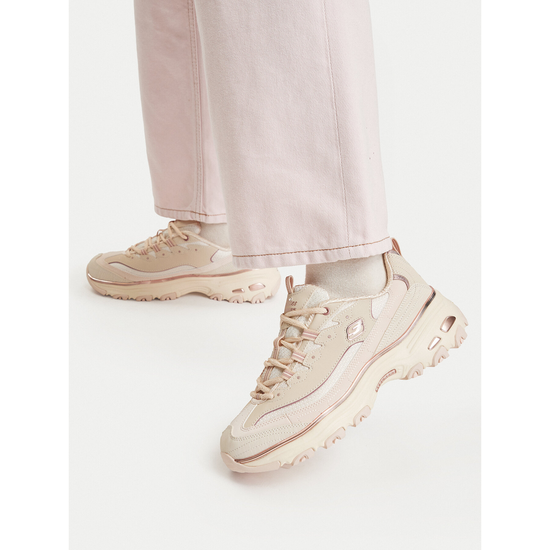 Сникърси Skechers D'Lites 150873 Бежов