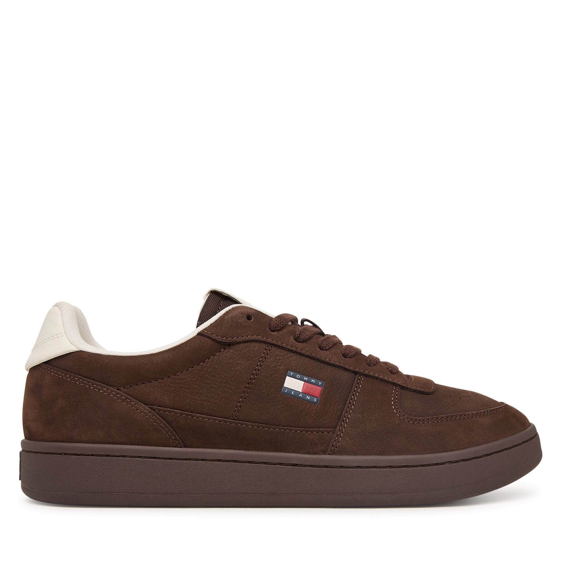 Sneakers Tommy Jeans Archive 98 Nubuck Court EM0EM01788 Maro închis