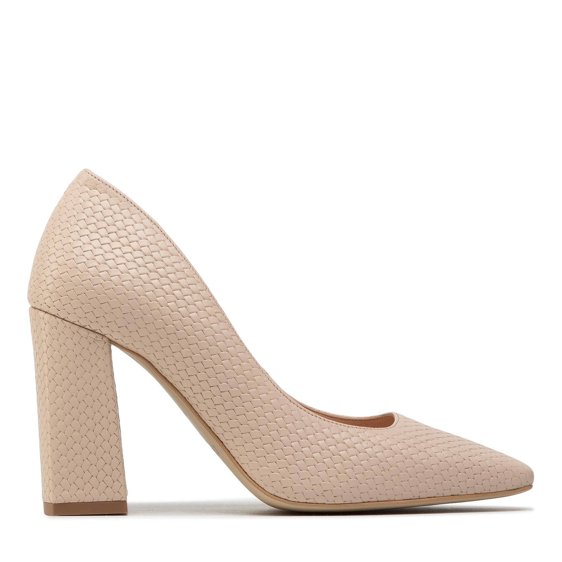 Damen Pumps R.Polański, Schuhgröße 38, Beige, 1186